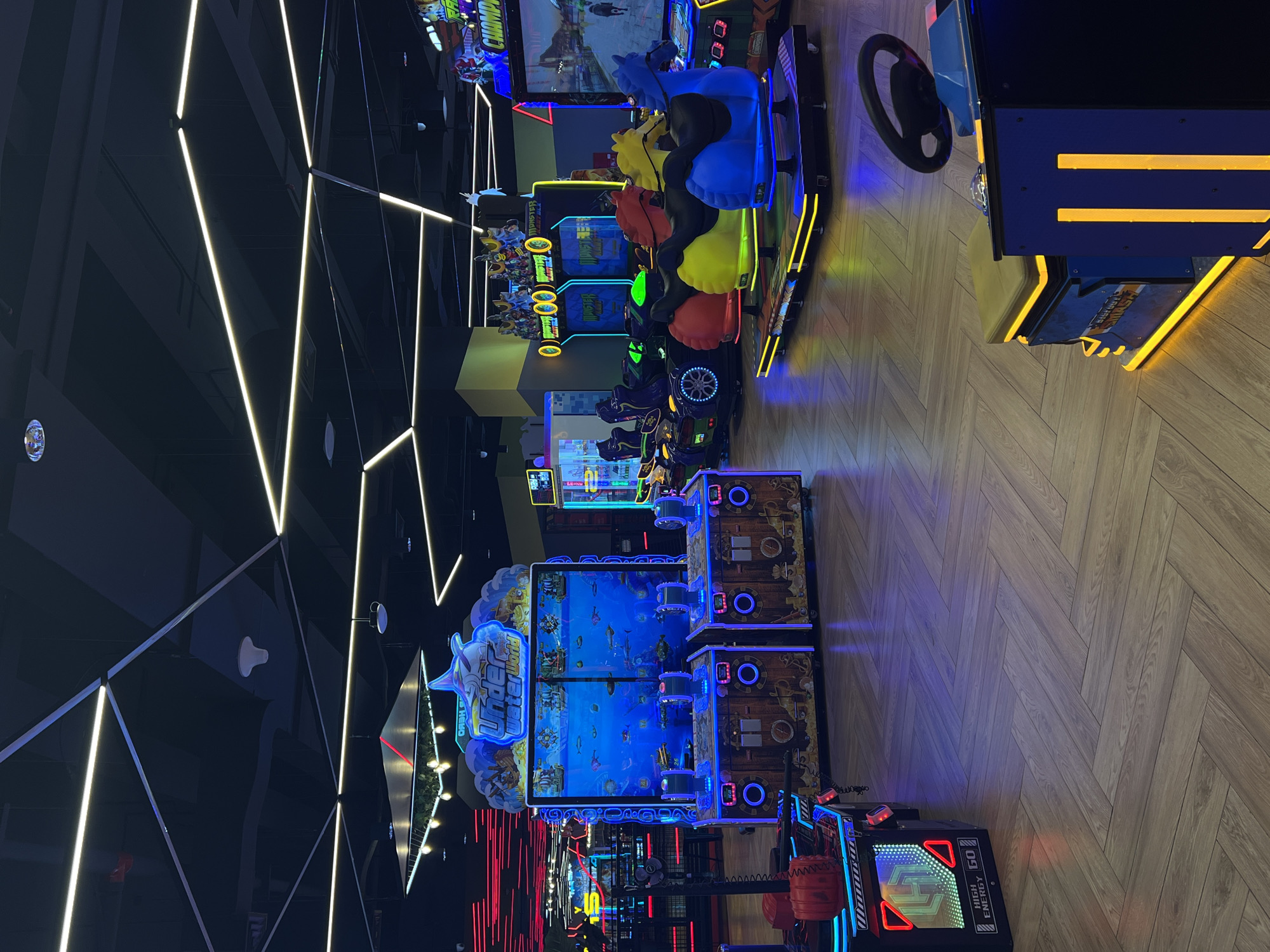 Inside a Timezone arcade in Kuta and Denpasar, Bali