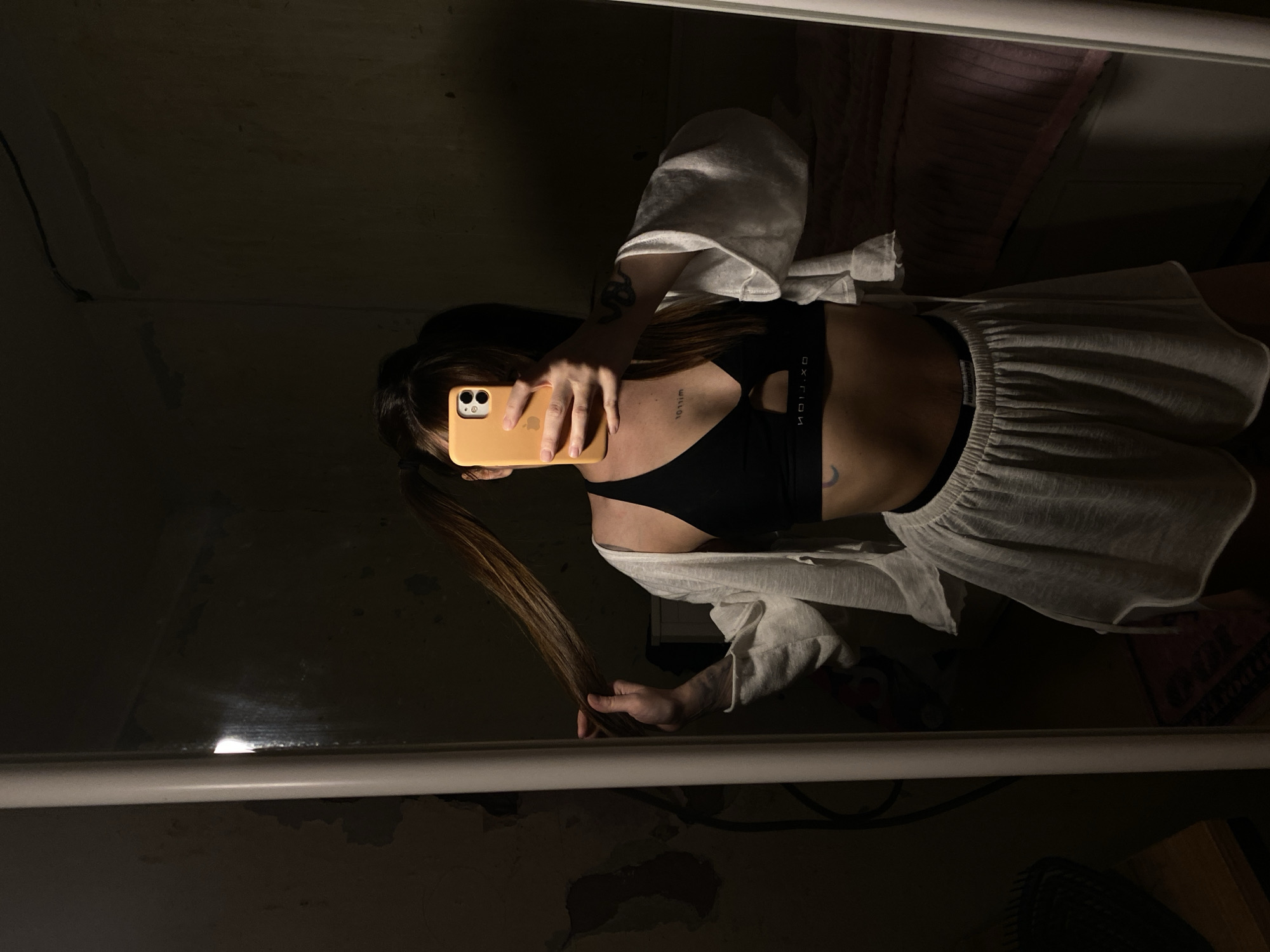 Mirror selfie captured in Votkinsk, Russia