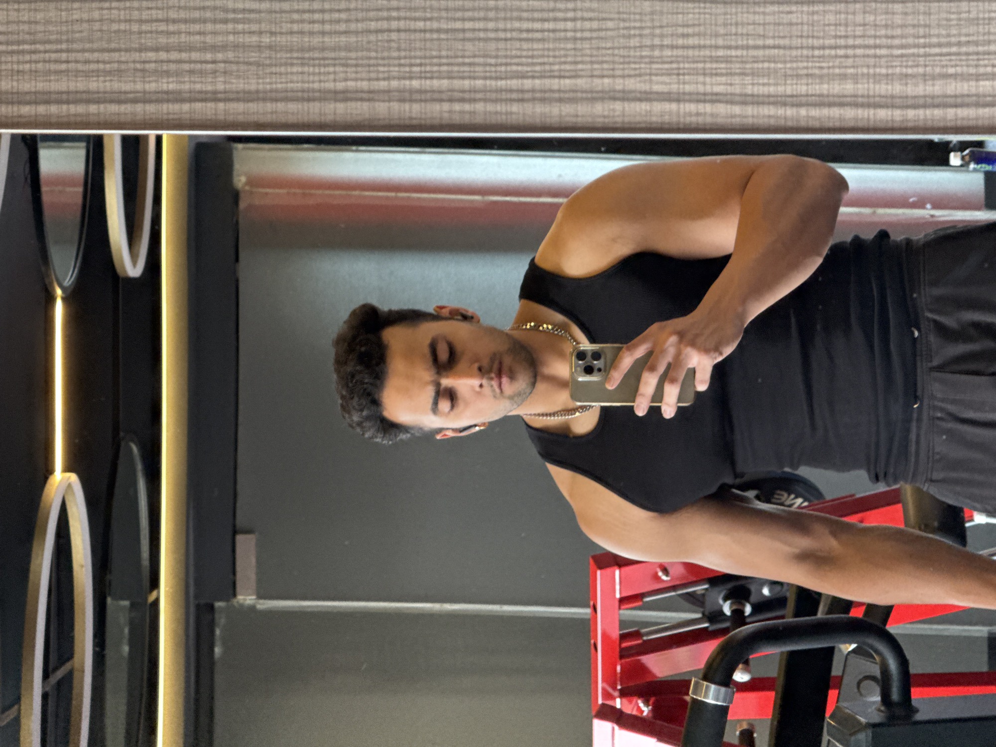 Mirror selfies during a gym session in Kolkata