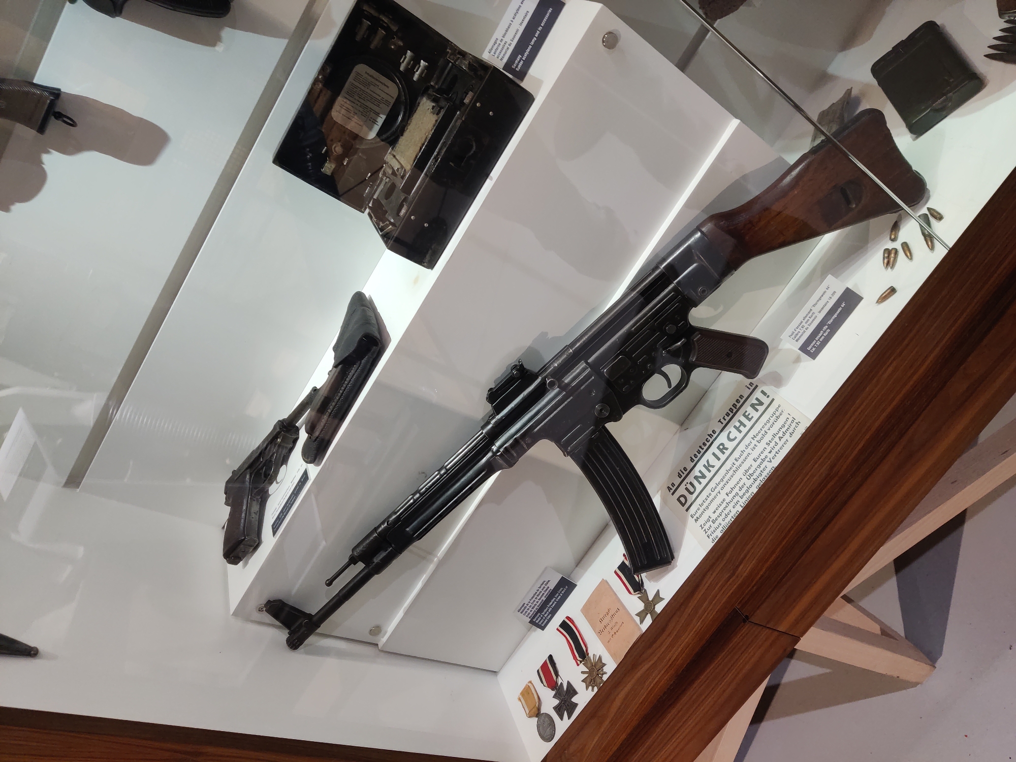 Inside Dunkirk's military museum: weapons, dioramas, and wartime artifacts