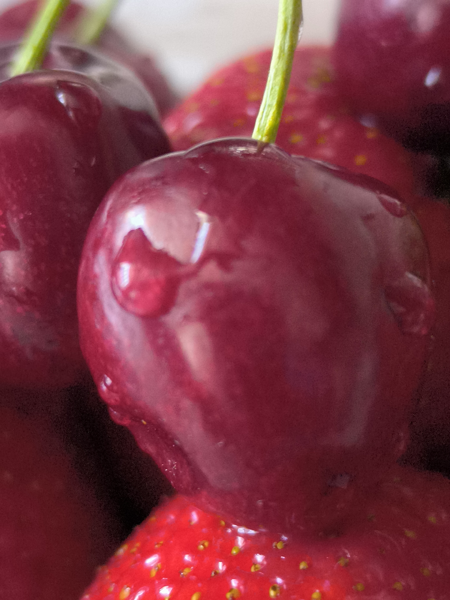 Summer fruit photography session documented in Klaipėda, Lithuania