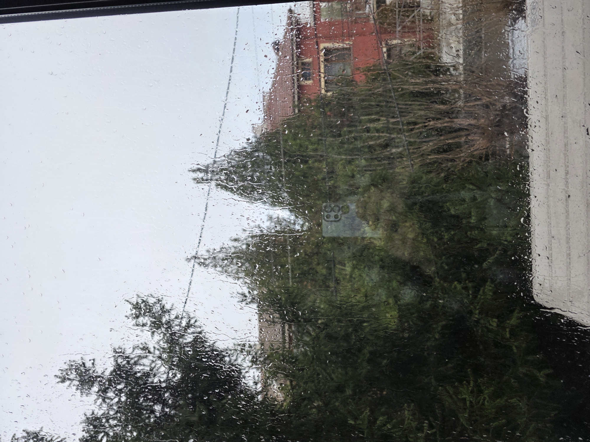 Man documents quiet morning at home in Bulgarian village