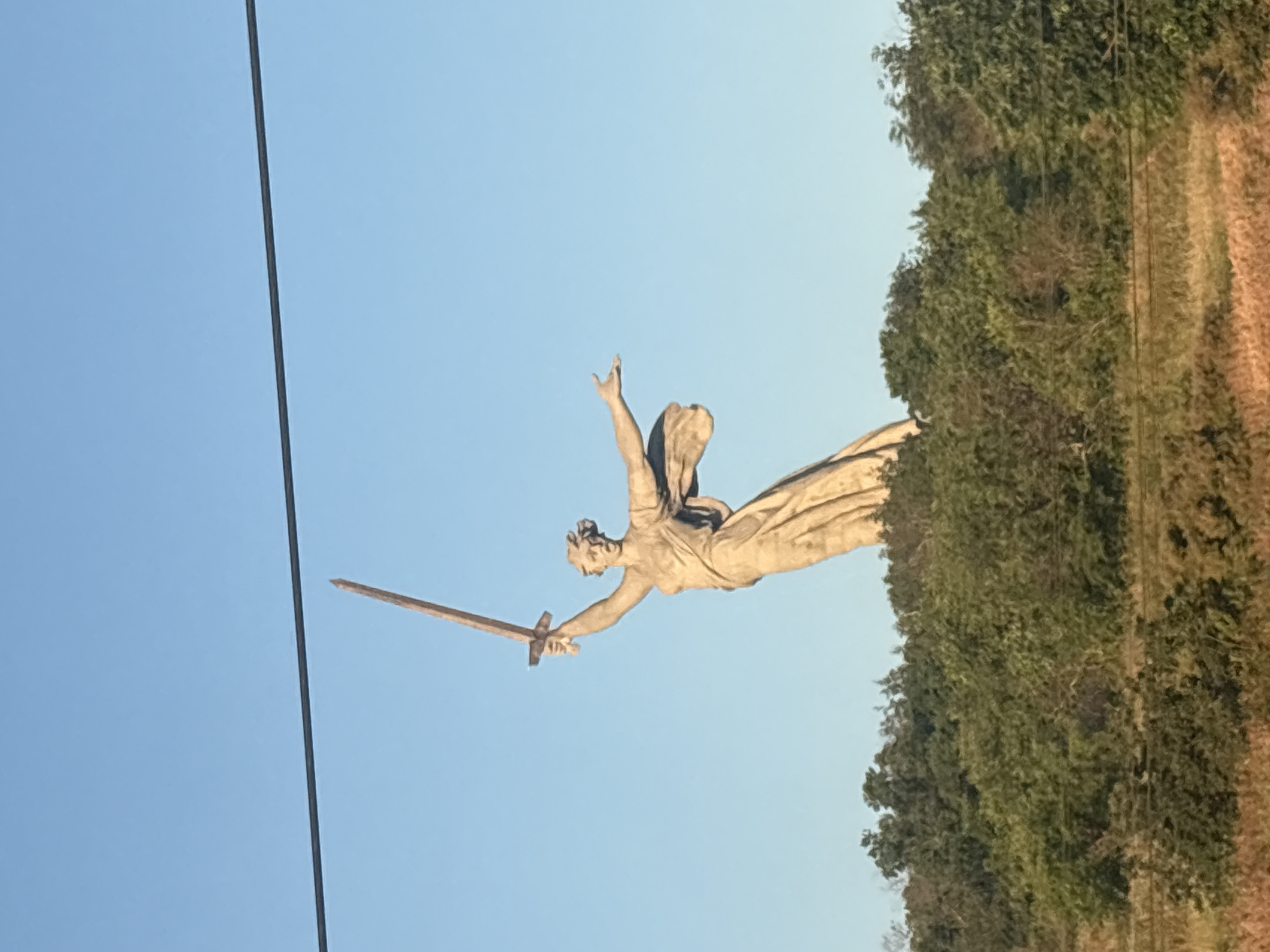Witnesses document iconic Motherland Calls statue in Volgograd