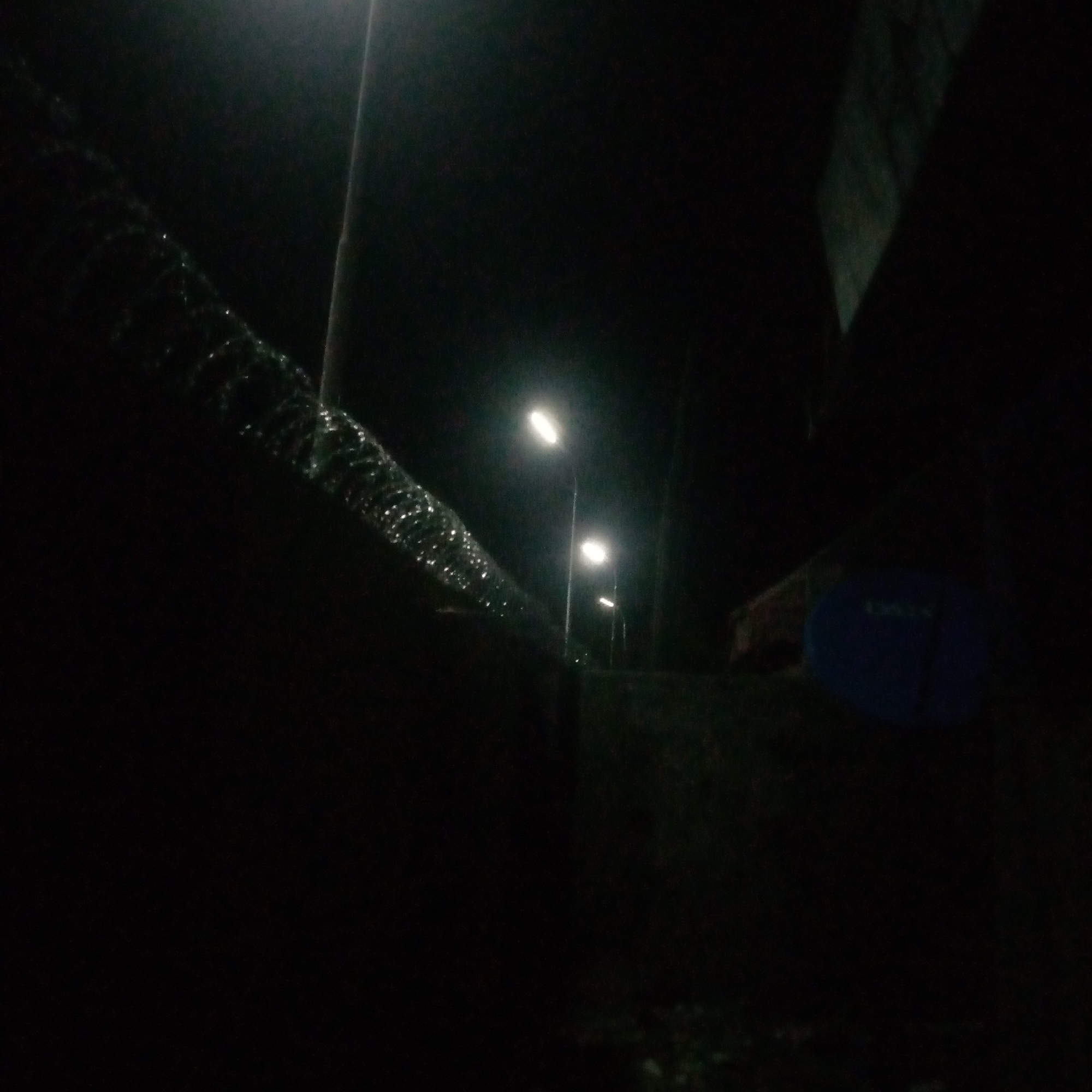 Anonymous witness documents nighttime urban scene over 30 minutes