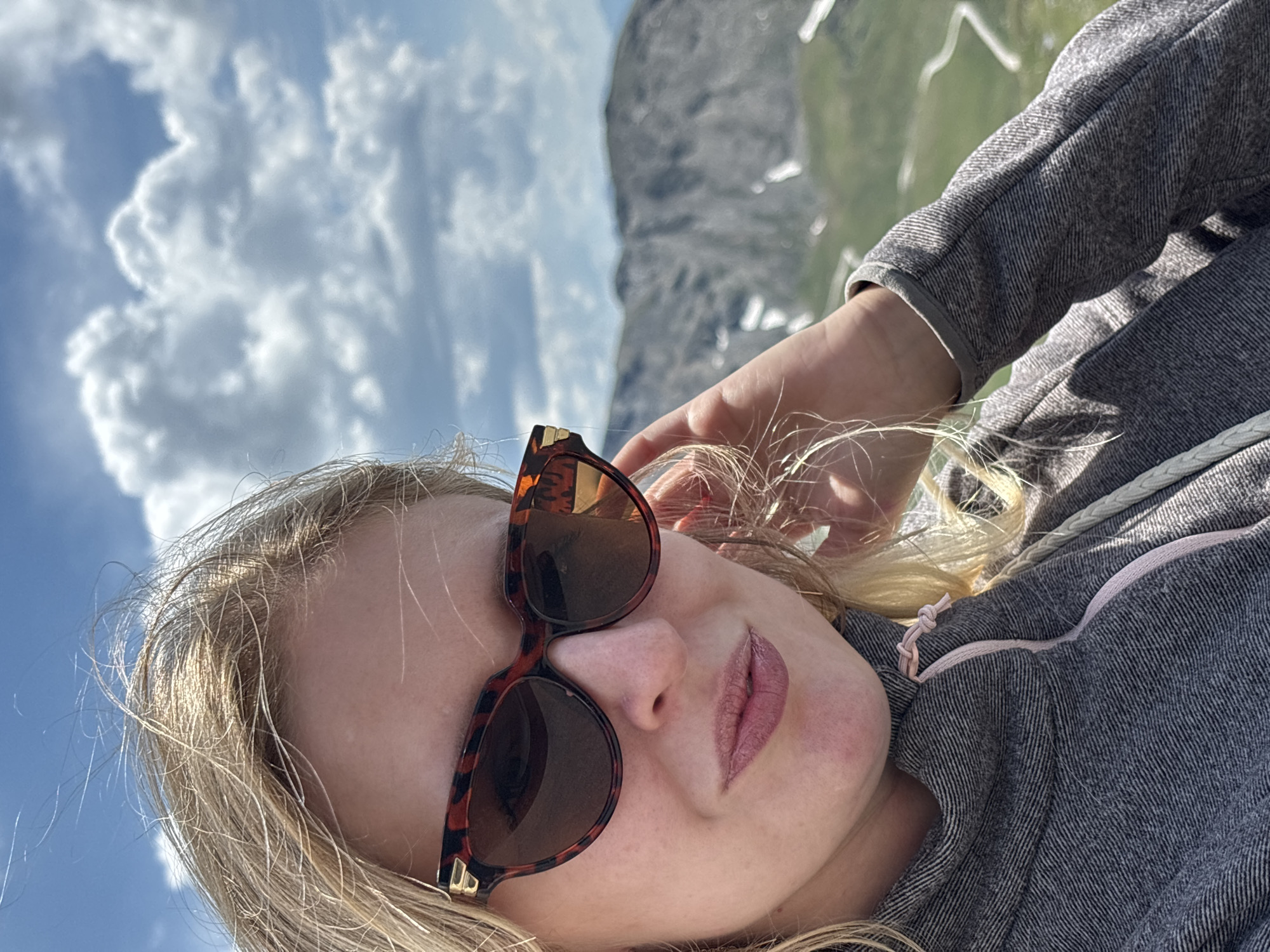 Summer stop on the Großglockner High Alpine Road, Austria