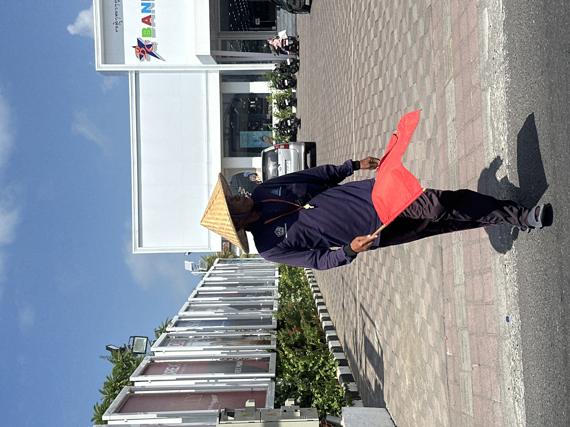 Everyday street life in Denpasar, Bali