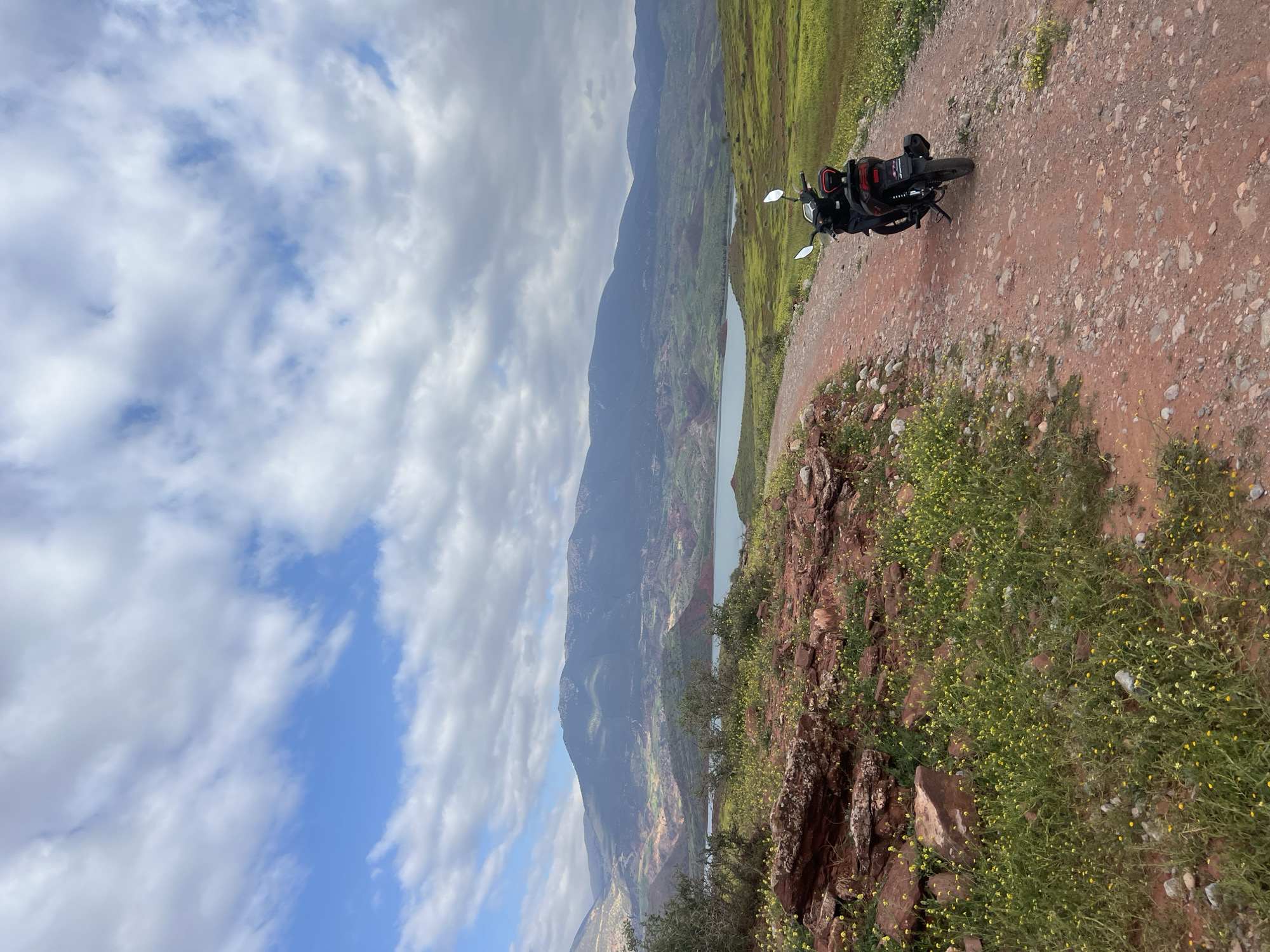 Dramatic skies and mountain roads captured in Morocco