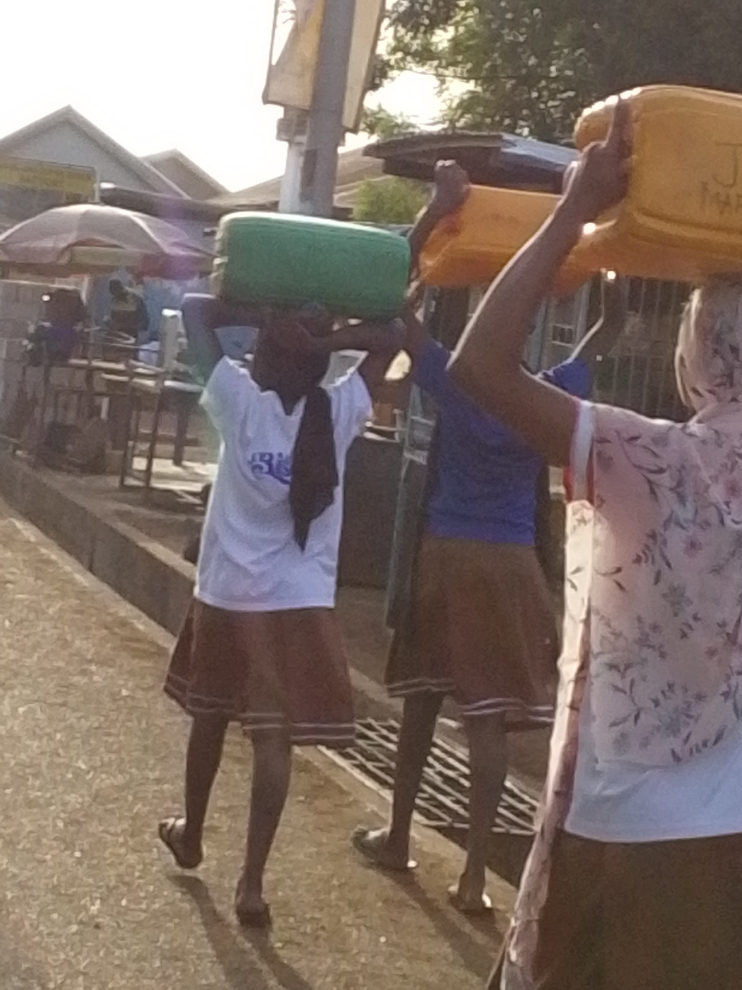 Daily life unfolds on Tamale streets Friday afternoon