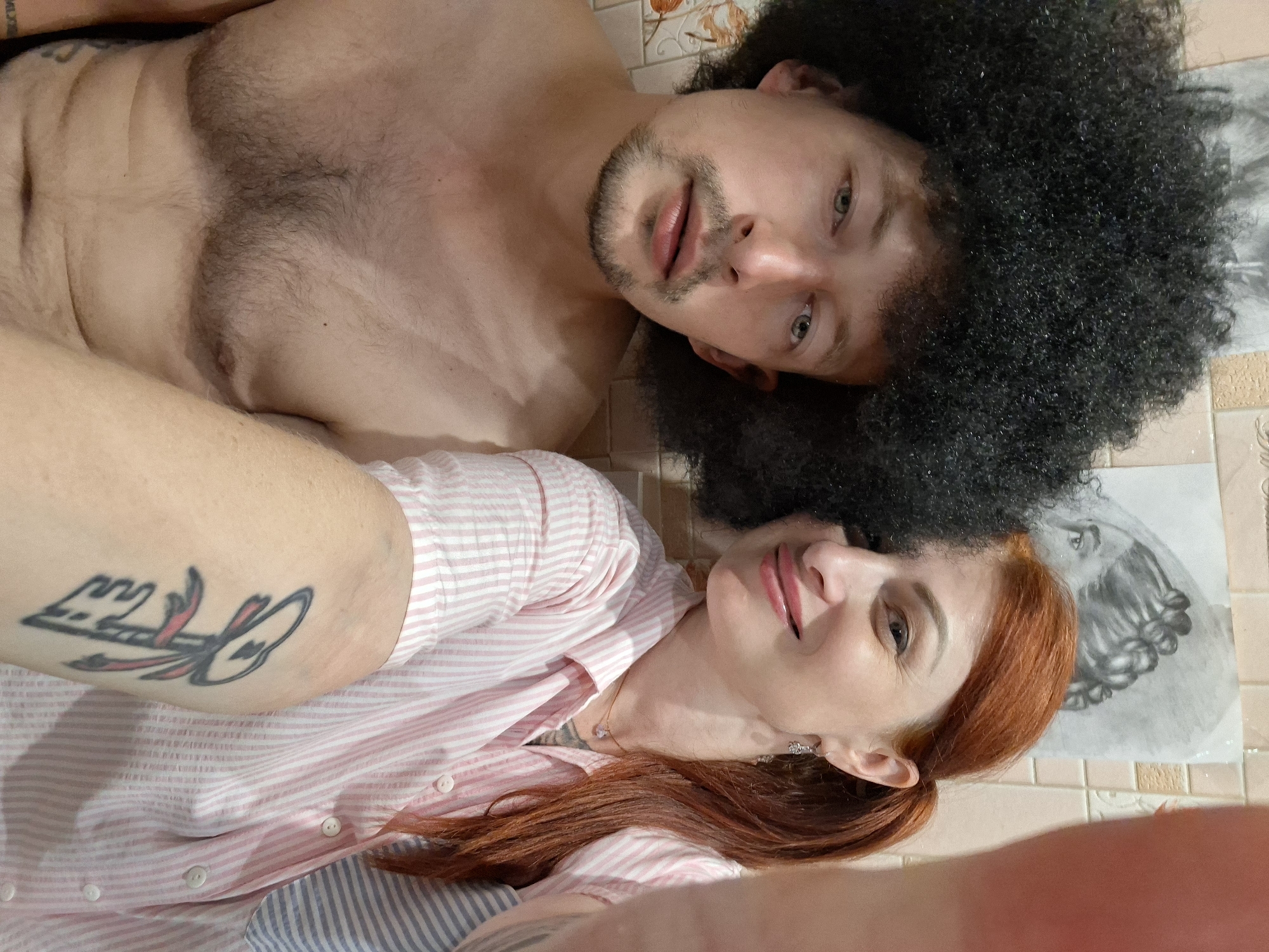 Afro wig, shot glasses, and silly selfies in Belarus
