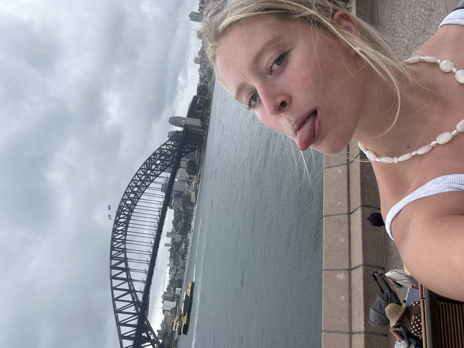 Early morning tourist activities captured around Sydney Harbour landmarks