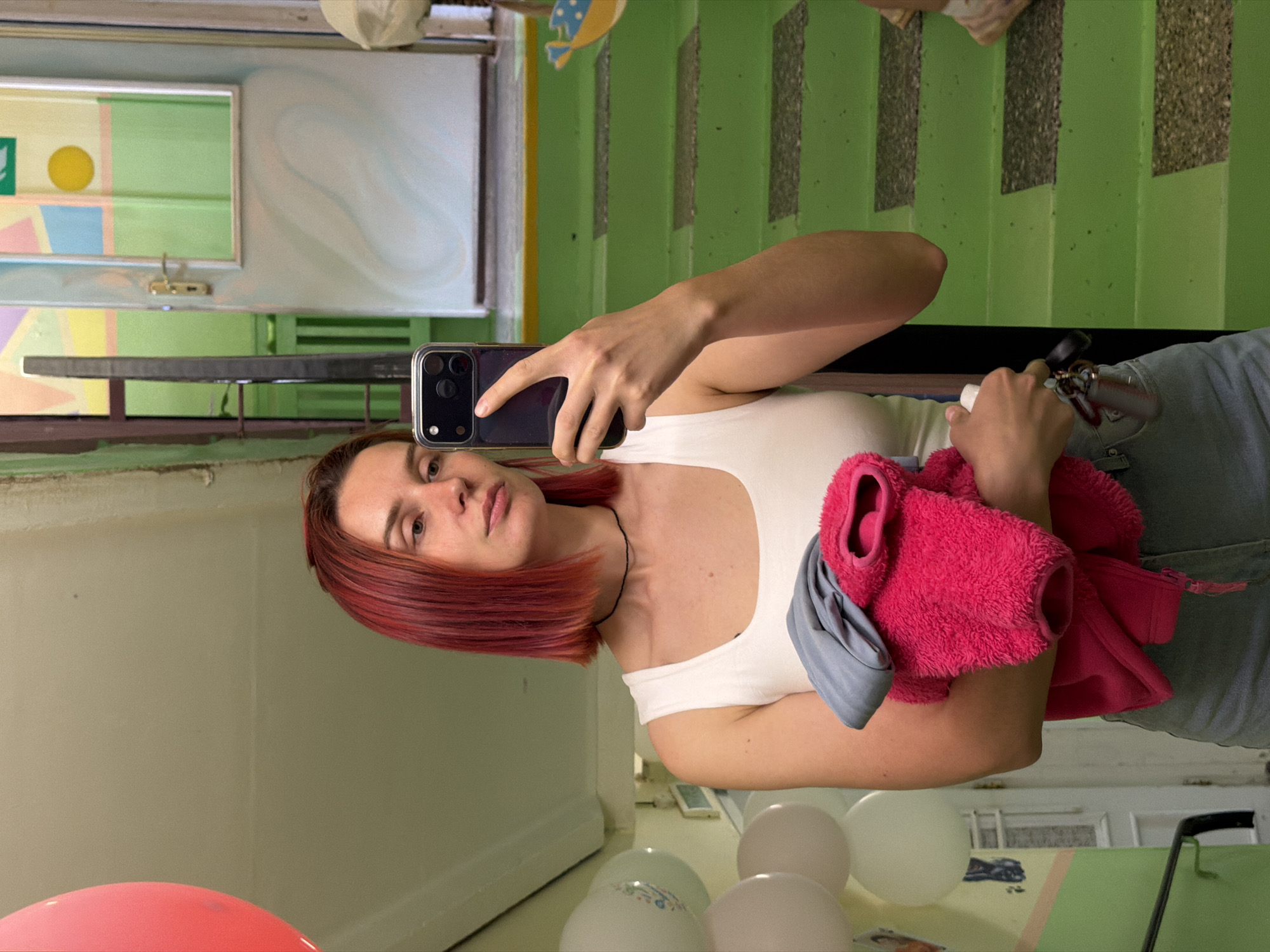 Casual selfies and daily life documented in Chaikovsky, Russia