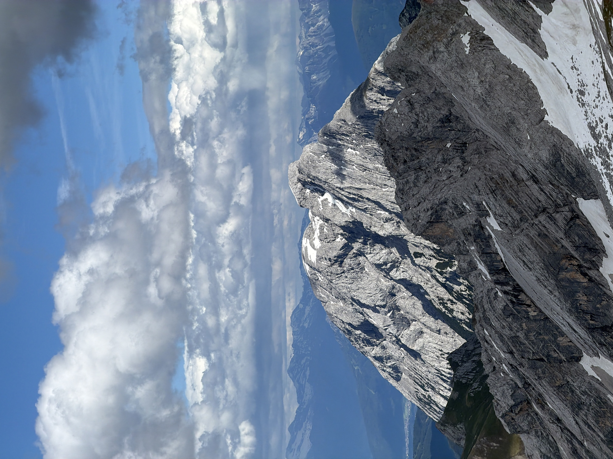 Mountain ridge views from Garmisch-Partenkirchen peaks