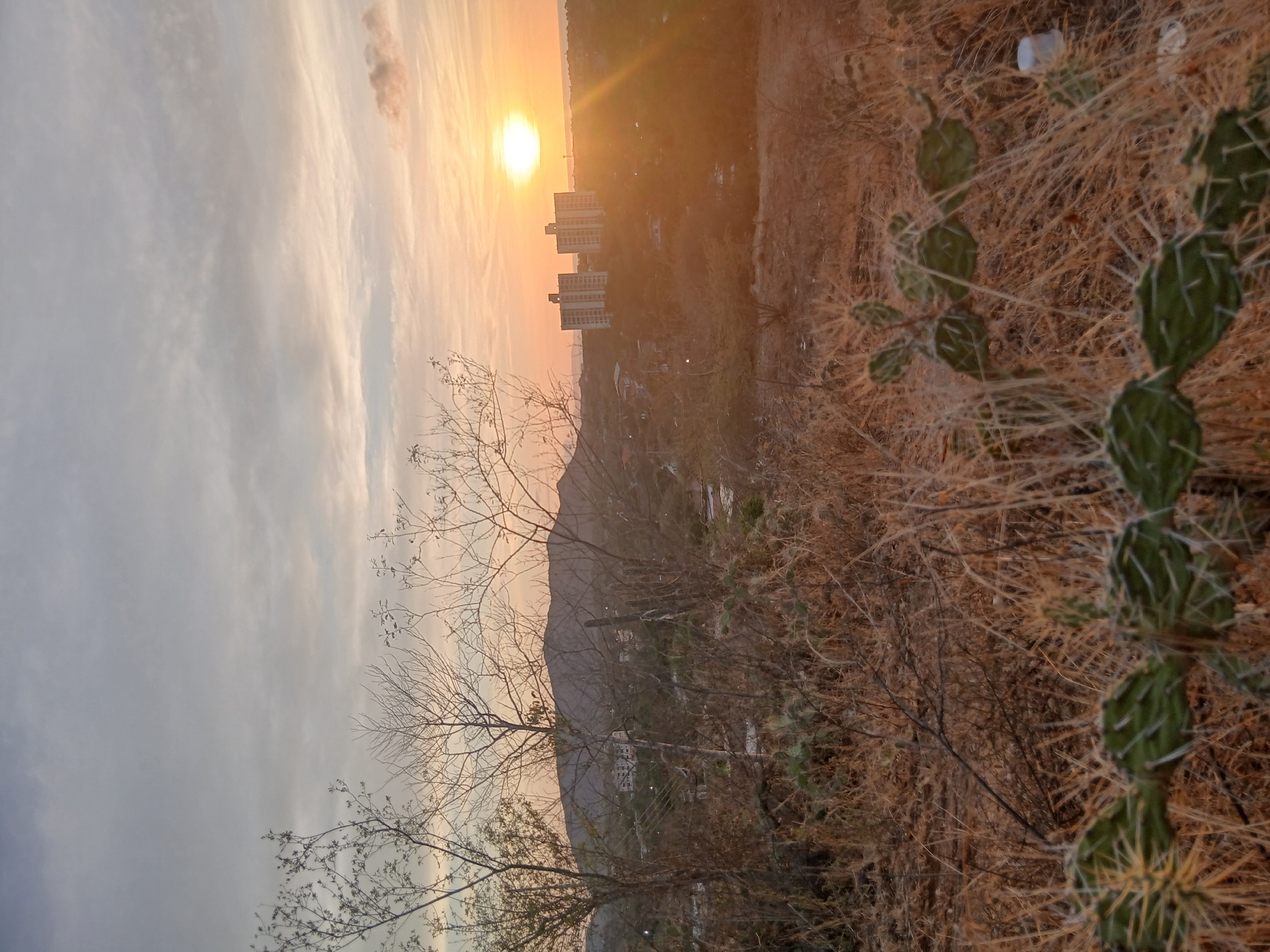 Sunset documented across Juan Griego, Venezuela April 23