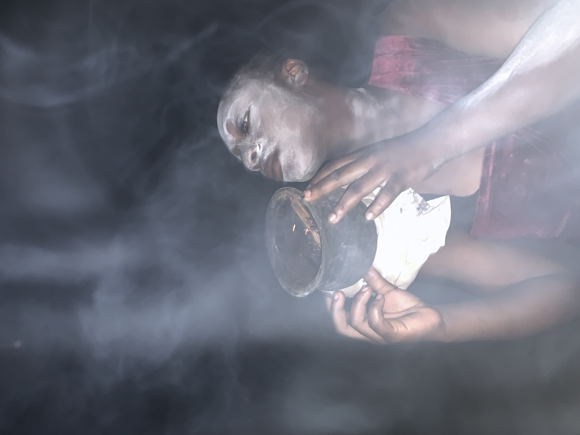 Ritual ceremony observed in Agban, Nigeria