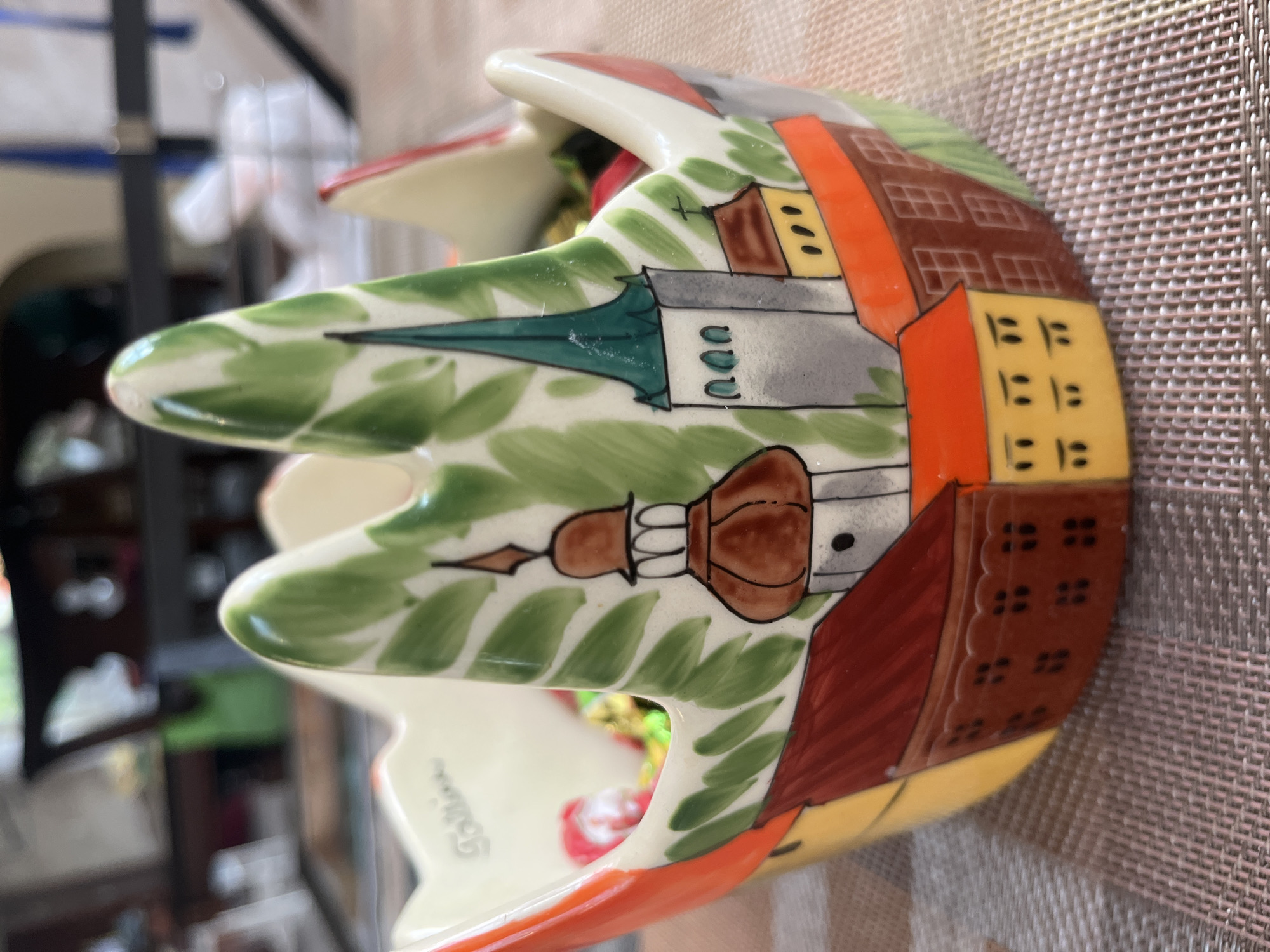Summer evening in a Russian village — gardens, bikes, and trinkets