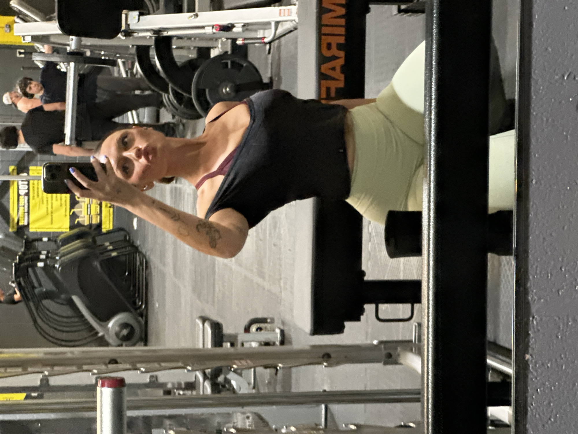 Woman documents morning workout routine at Kent gyms