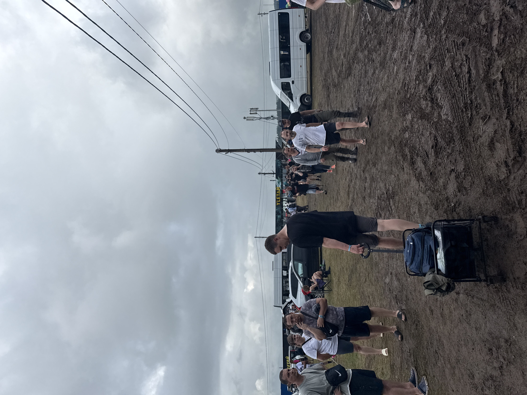Muddy summer music festival in full swing, Lagunovo, Russia