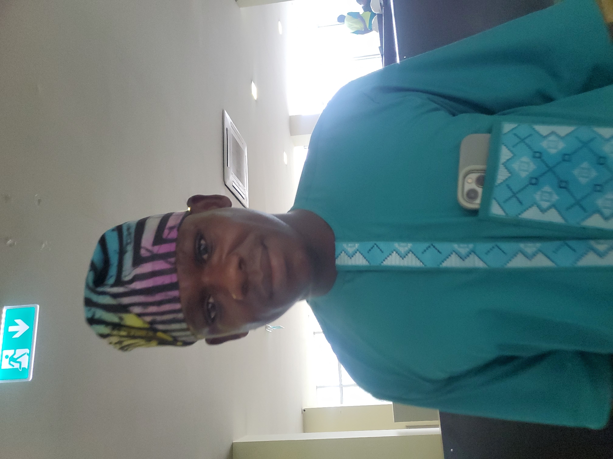 Morning office routine documented in Gwagwada, Nigeria workplace