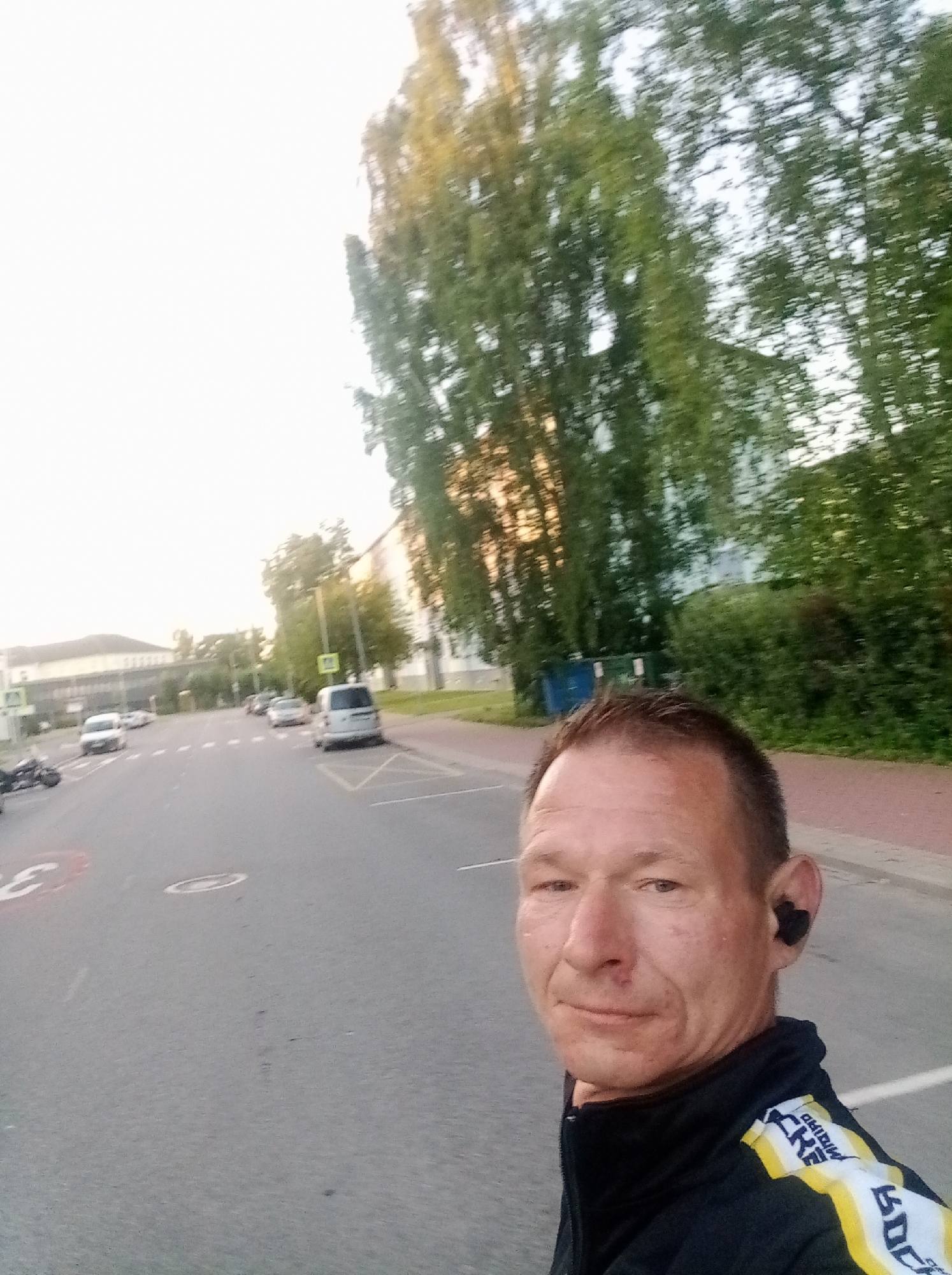 Selfie series on the streets of Tapa, Estonia