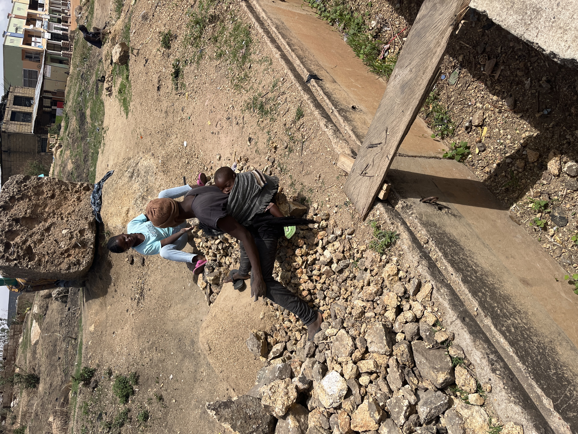 Daily life scenes documented in Gura Top, Nigeria