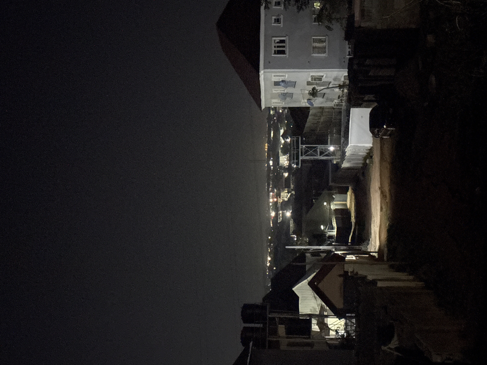 Nighttime residential scenes documented in Dutsen Alhaji, Nigeria
