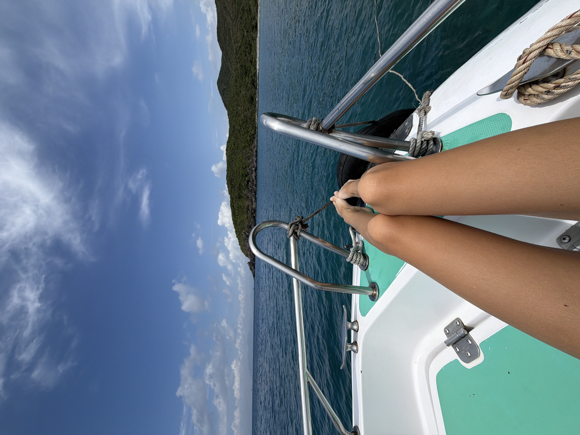 Early morning boat journey documented off Nha Trang coast