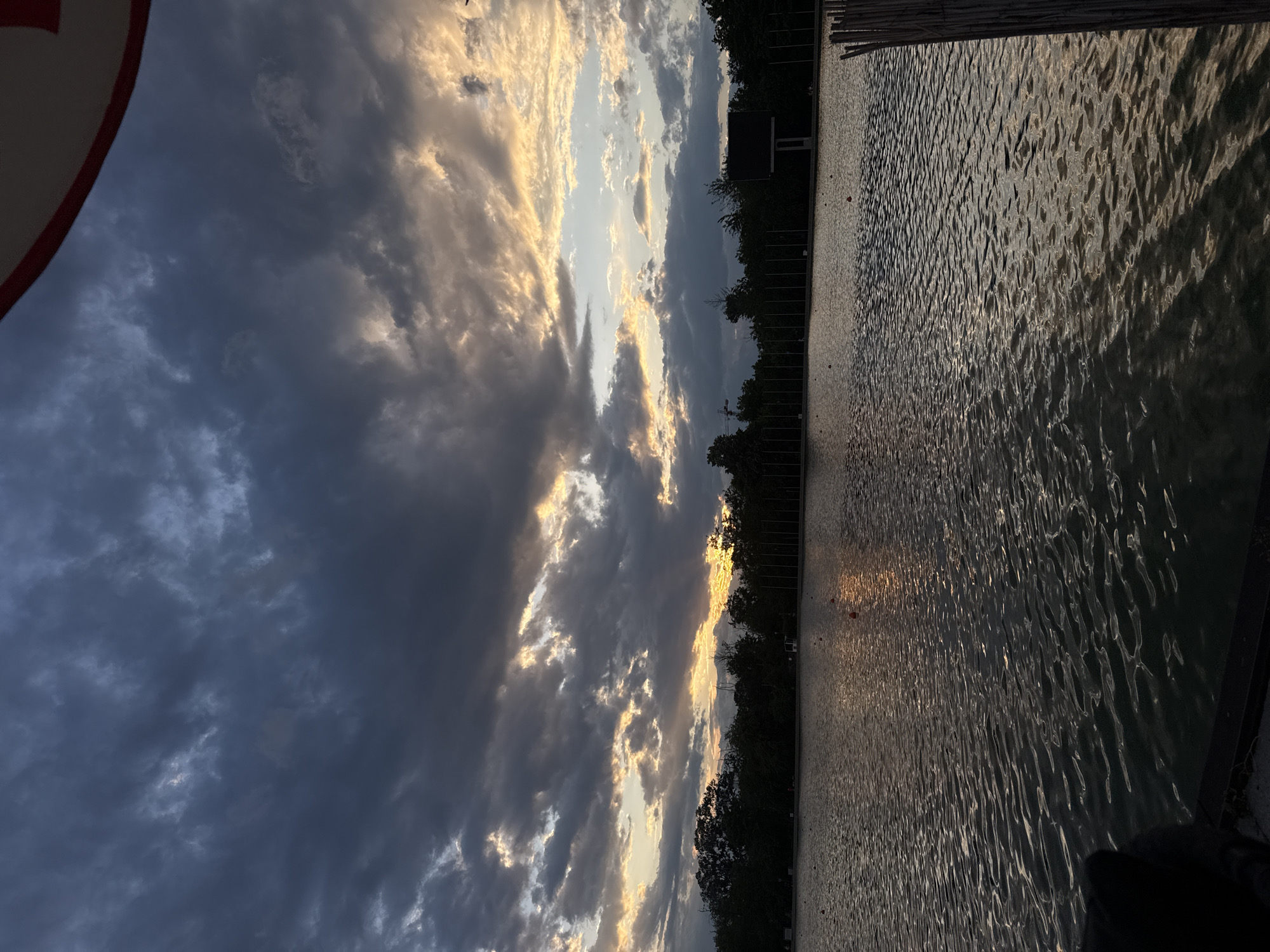 Evening tranquility observed at Plovdiv rowing venue