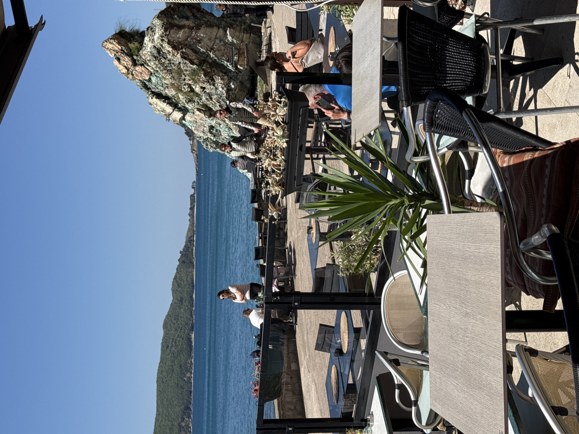 Clear skies draw witnesses to Montenegro's bustling Adriatic coast