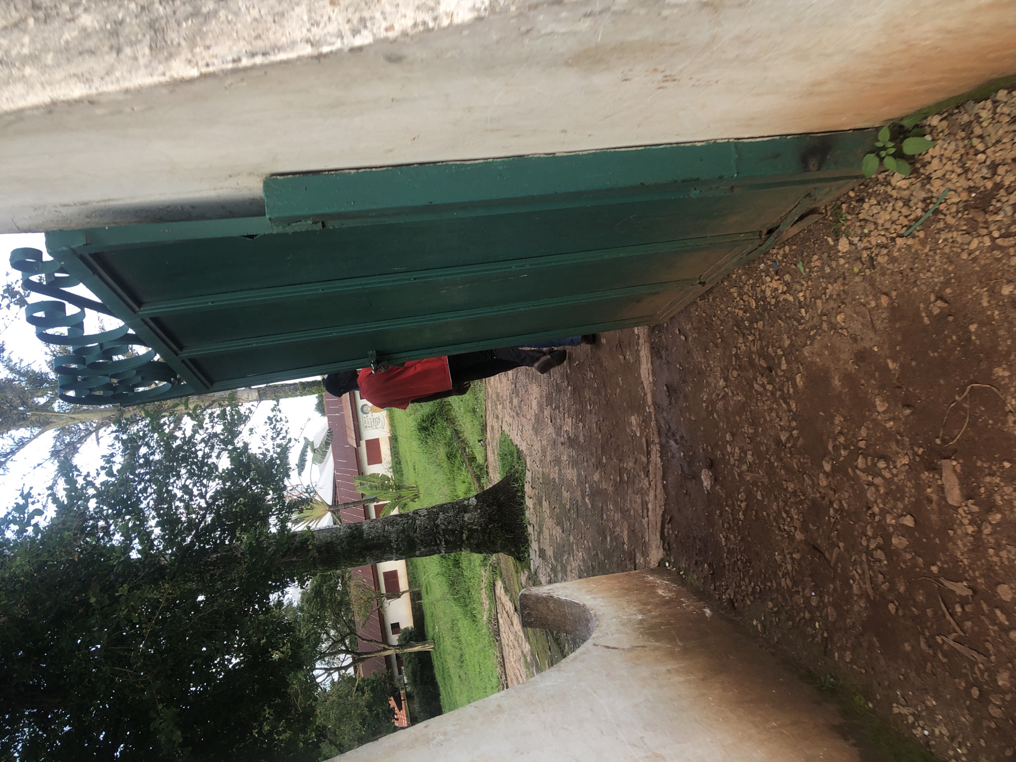 Auto-rickshaw ride through the streets of Vom, Nigeria