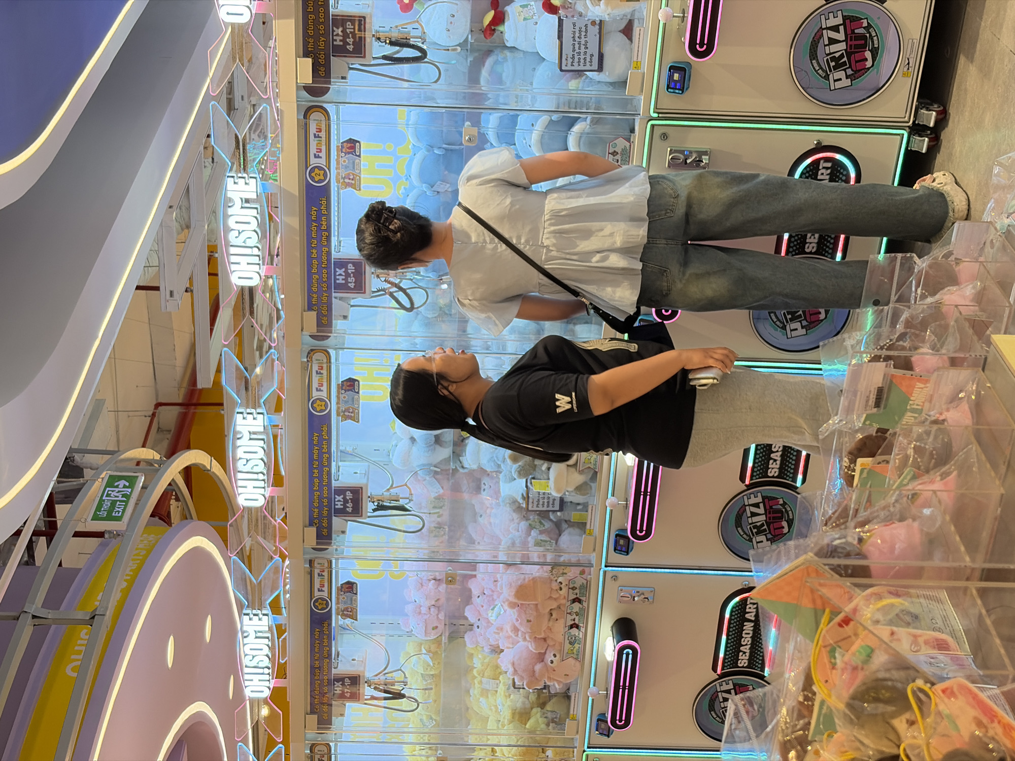 Shopping mall scenes documented in Thủ Đức, Vietnam