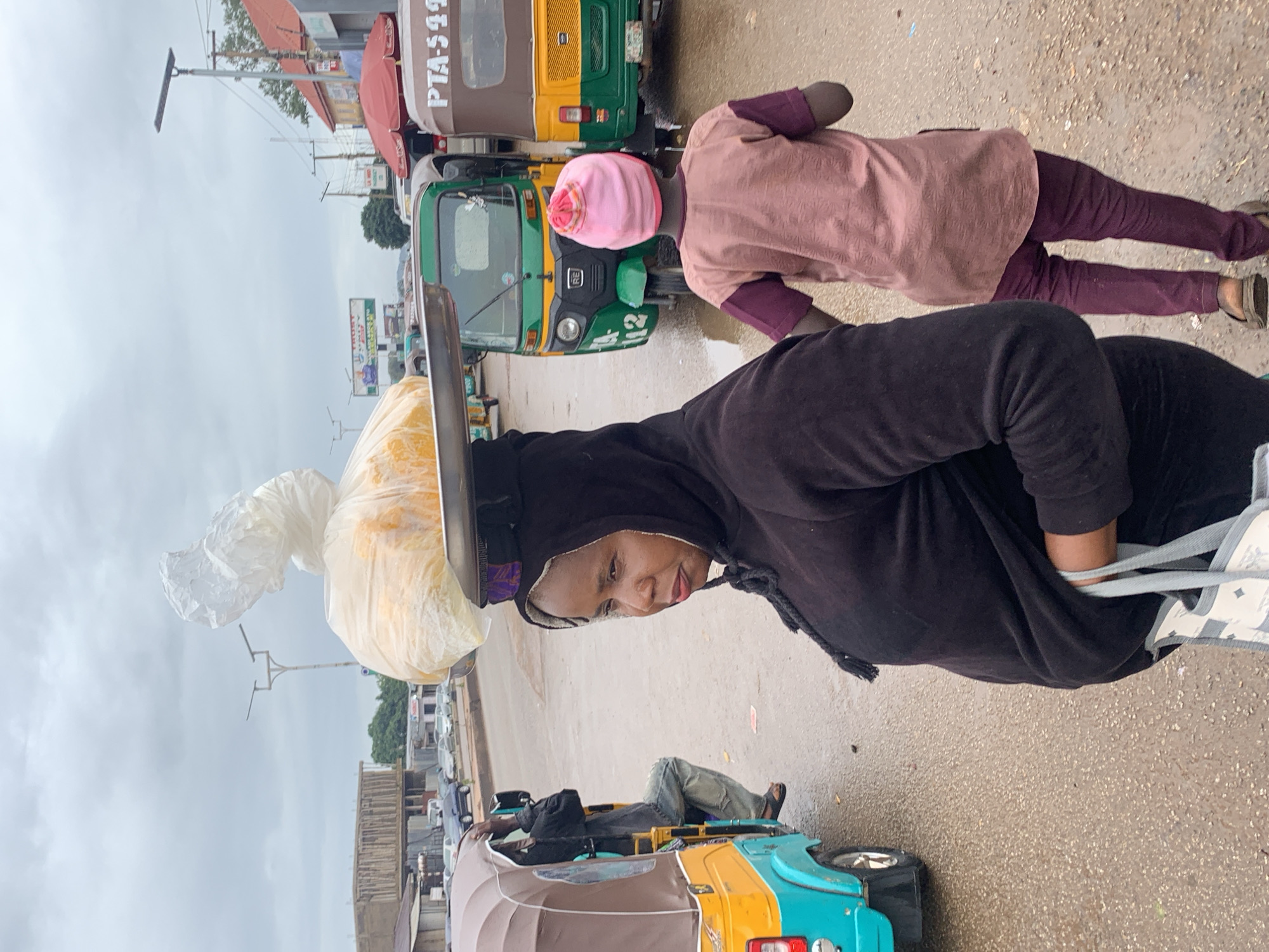 Morning street scenes across Gura Top and Jos, Nigeria