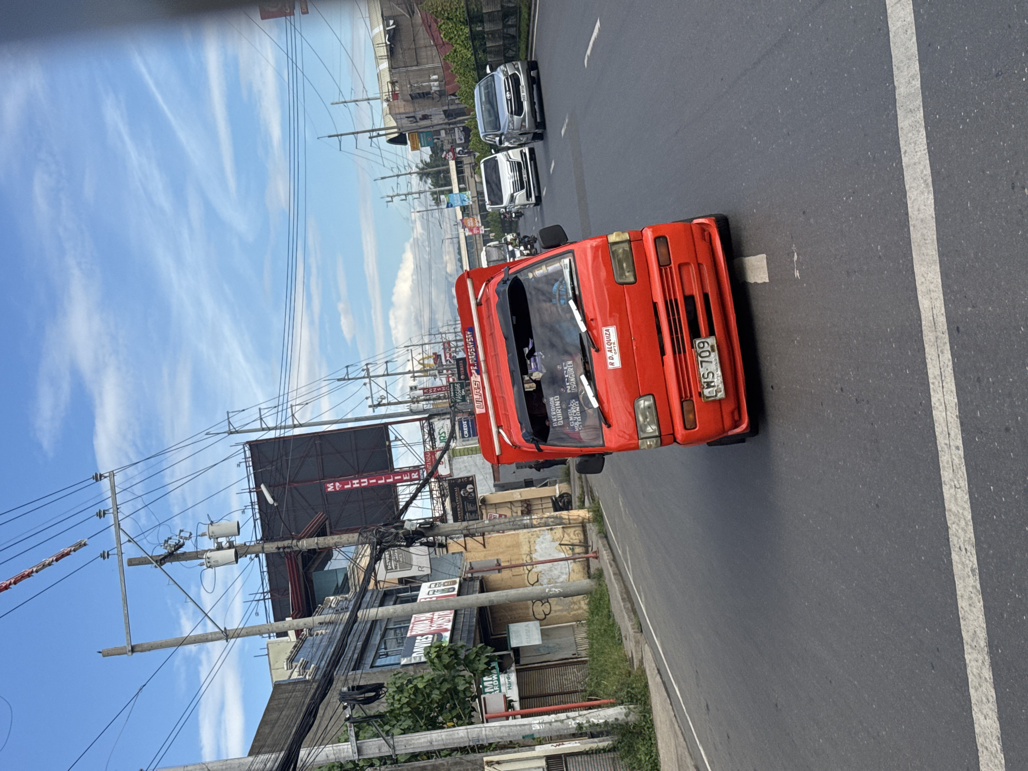Davao City street traffic and everyday scenes along Magsaysay Avenue