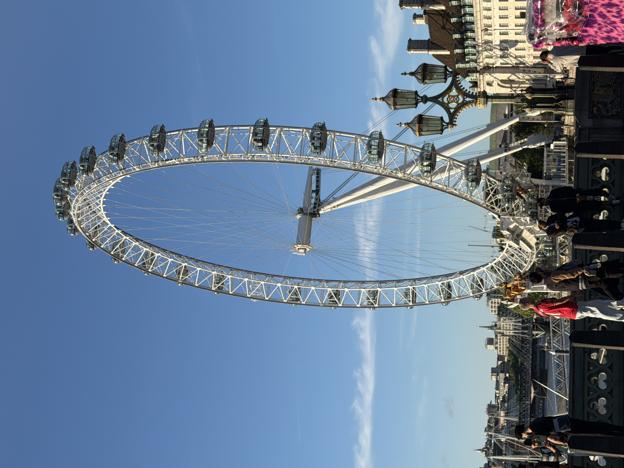 Tourist Documents Evening Walk Through Central London Landmarks