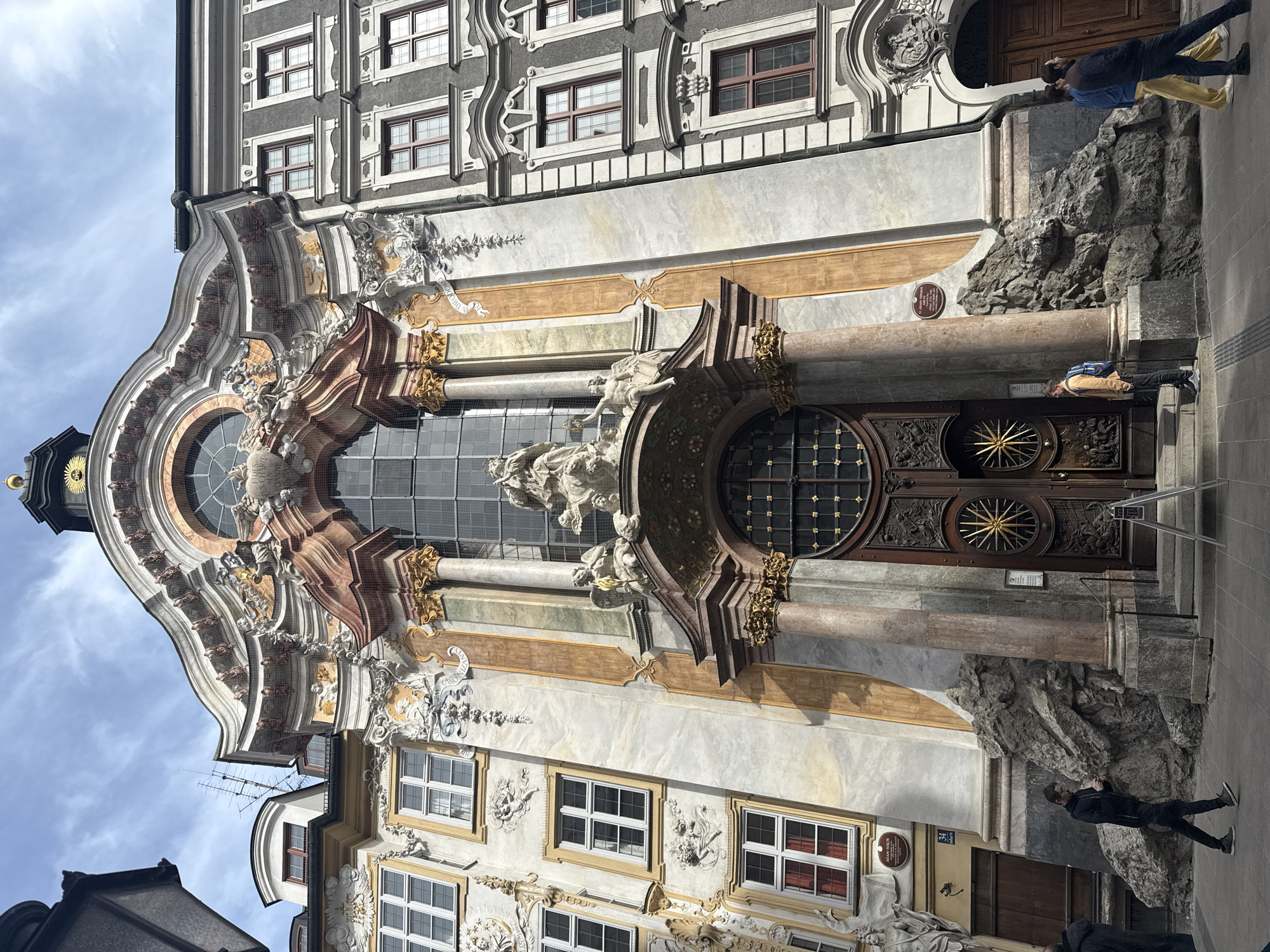 Historic Asamhaus facade documented in central Munich morning