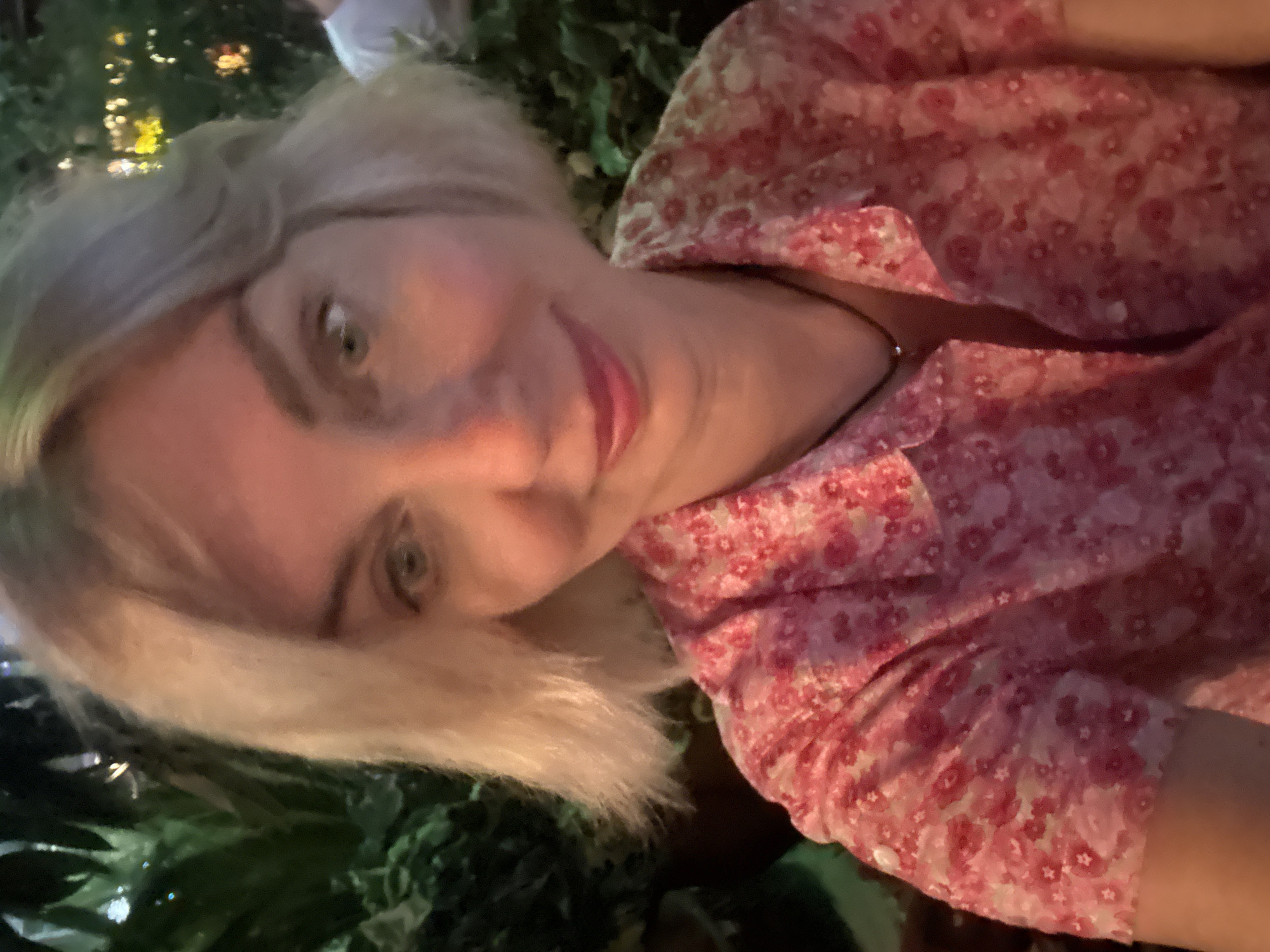 Evening at Sochi's Mandarin Mall promenade and nearby restaurant