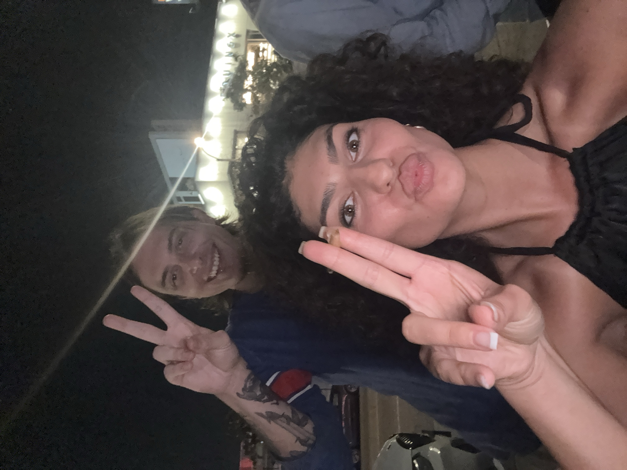 Social moments captured at West Hollywood venues during evening
