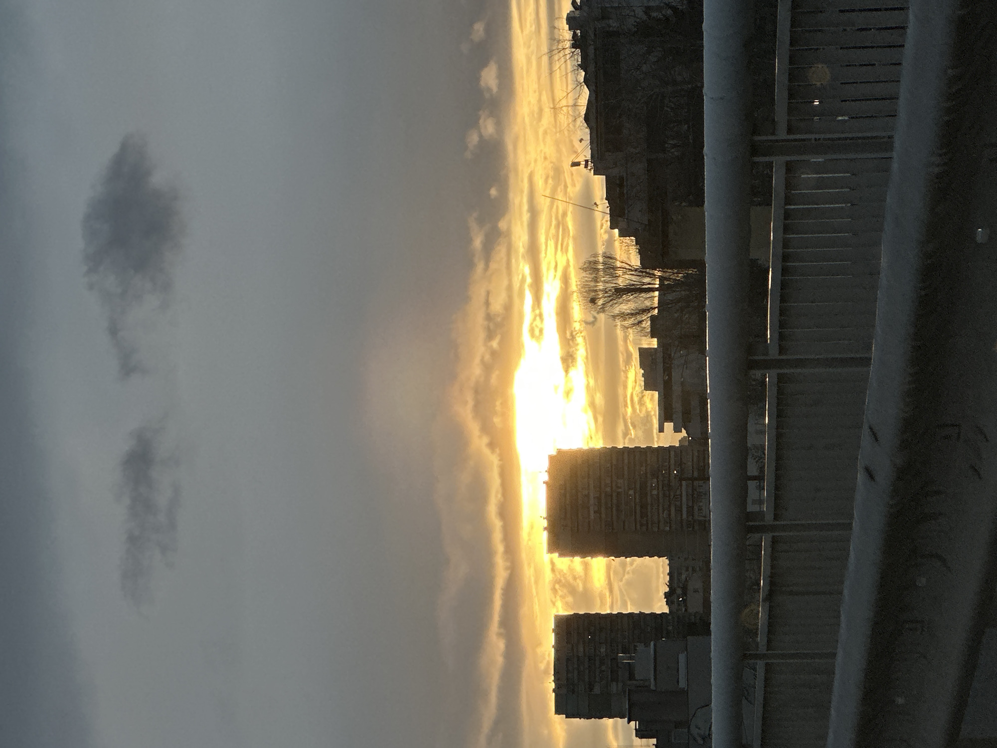 Sunset views and grocery shopping captured in Sofia
