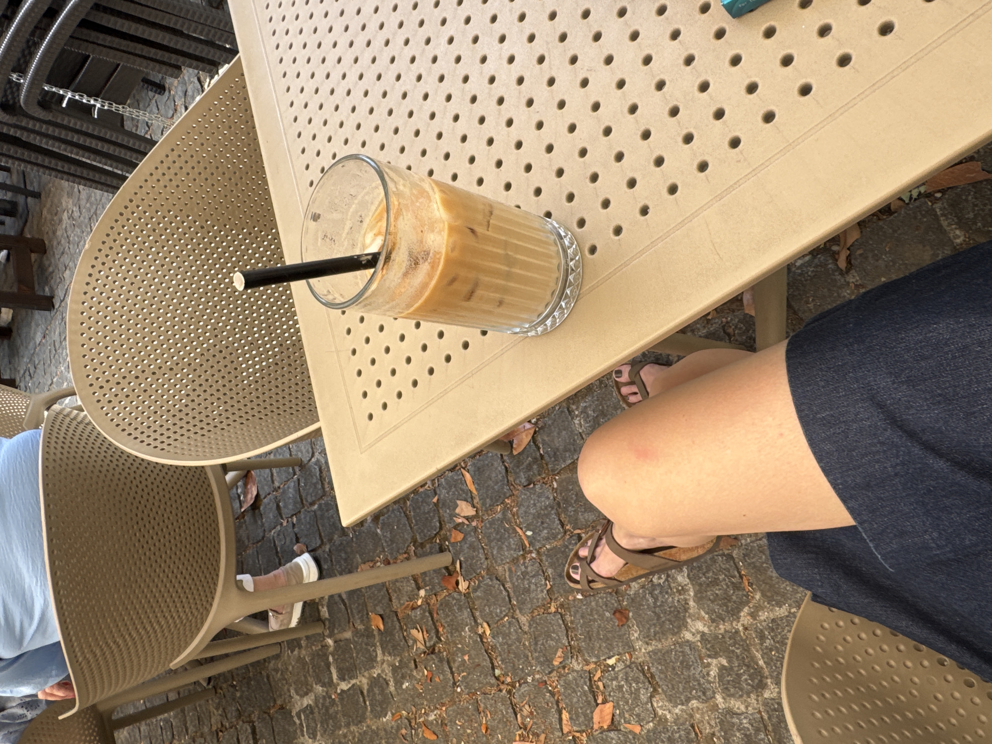 Morning cafe visit and sightseeing walk through Podgorica documented
