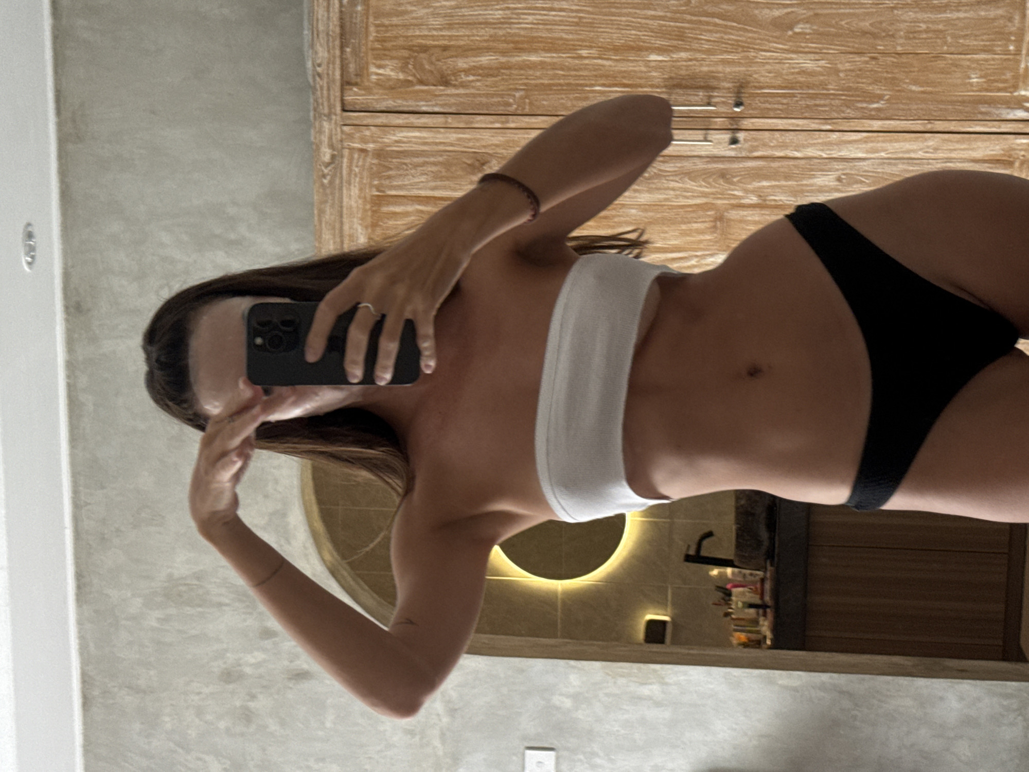 Personal care routine documented in North Kuta selfies