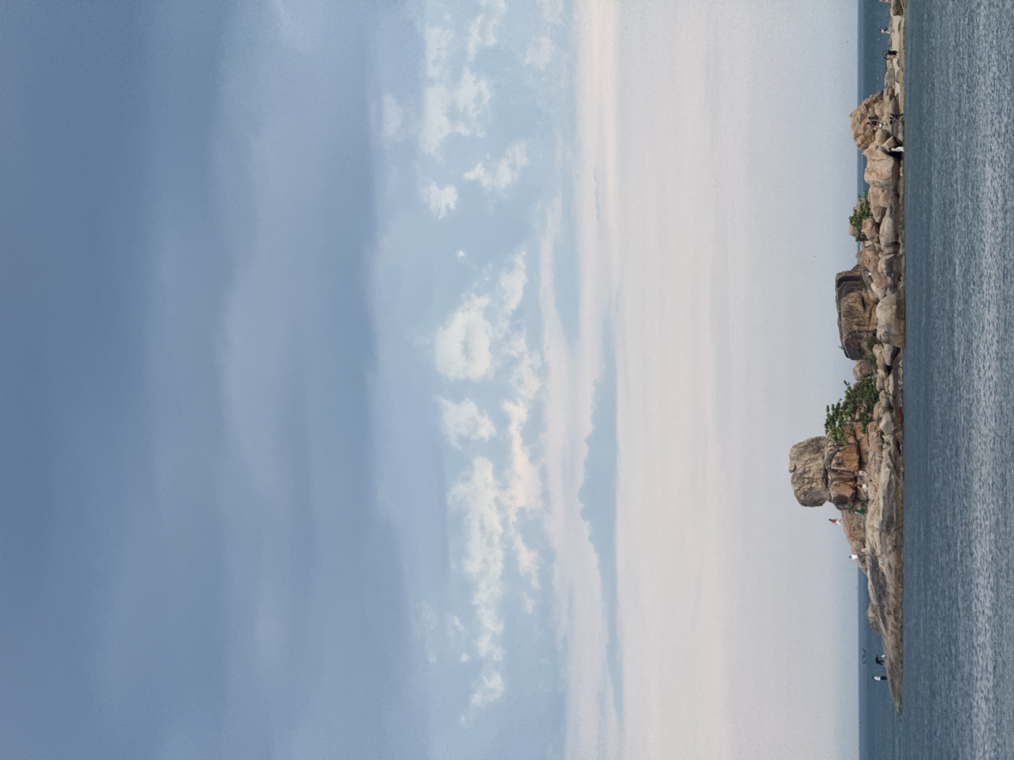 Coastal scenery documented in Bac Nha Trang Ward, Vietnam