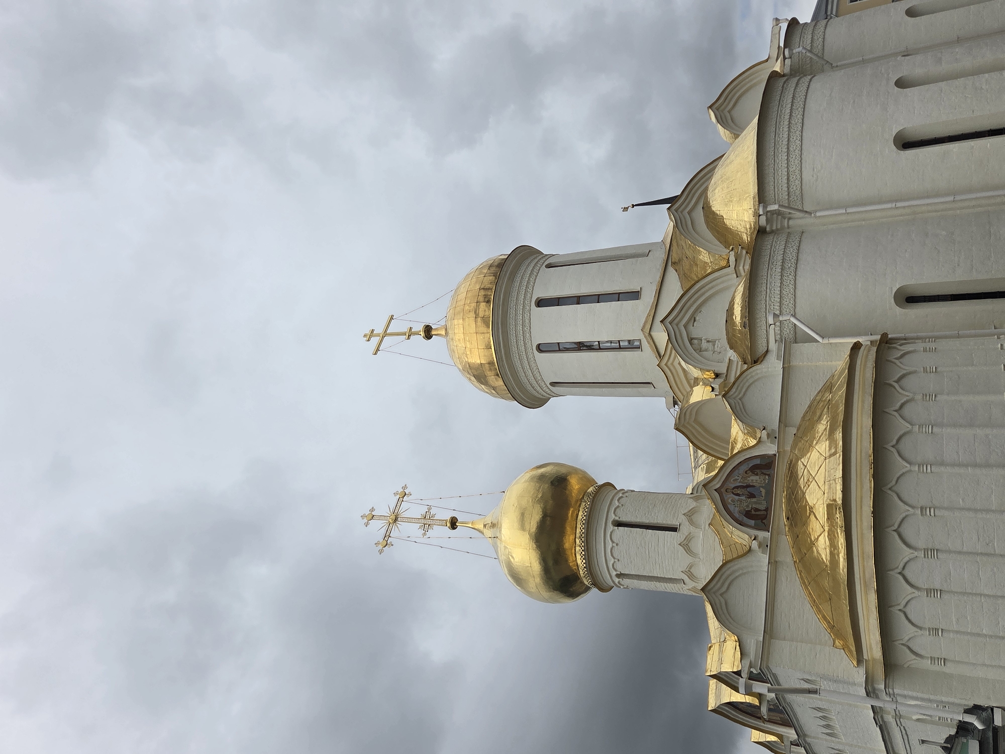Morning tour through Trinity Lavra's domes and grounds, Sergiyev Posad