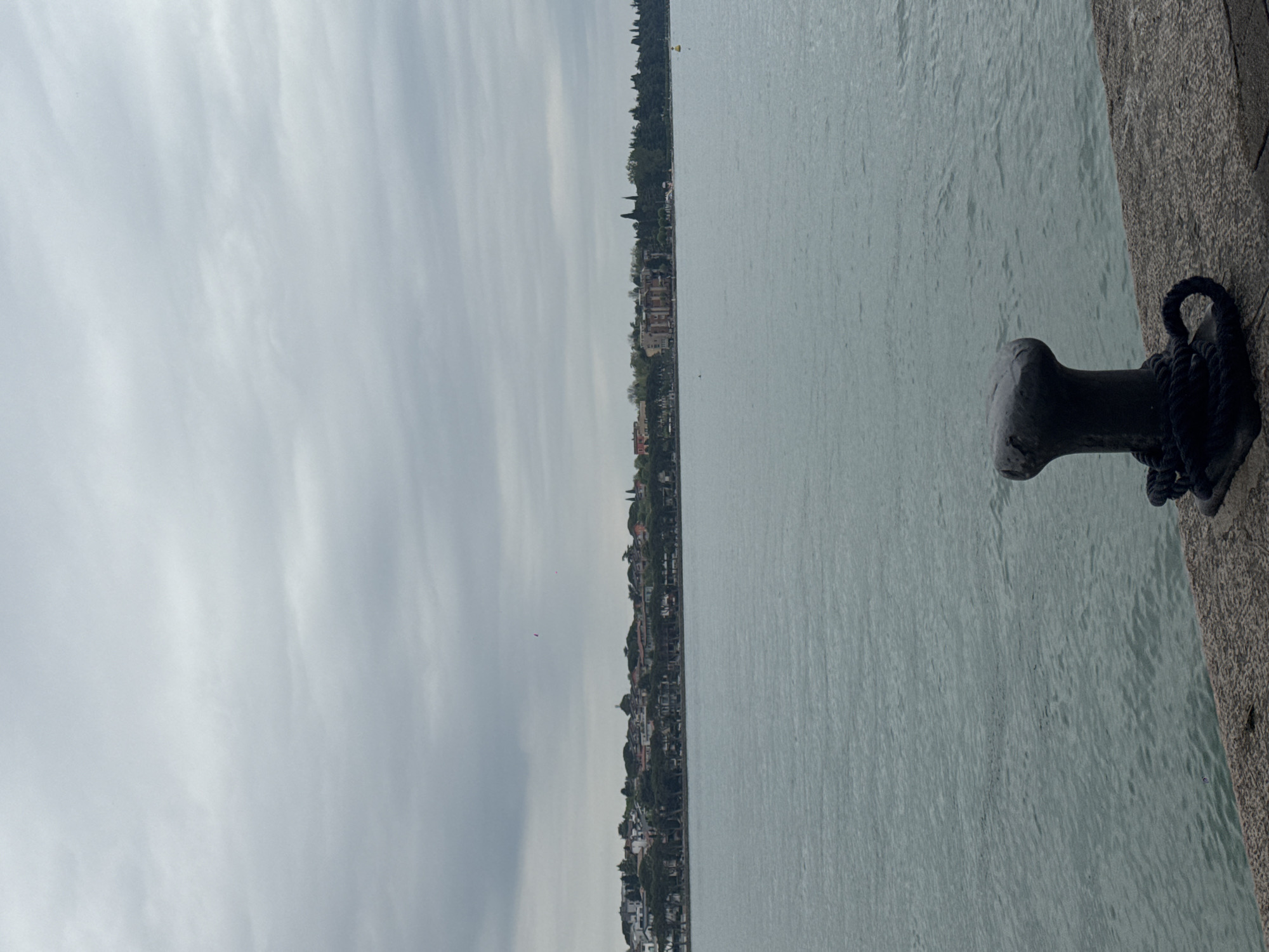 Boat mooring documented at Peschiera del Garda pier
