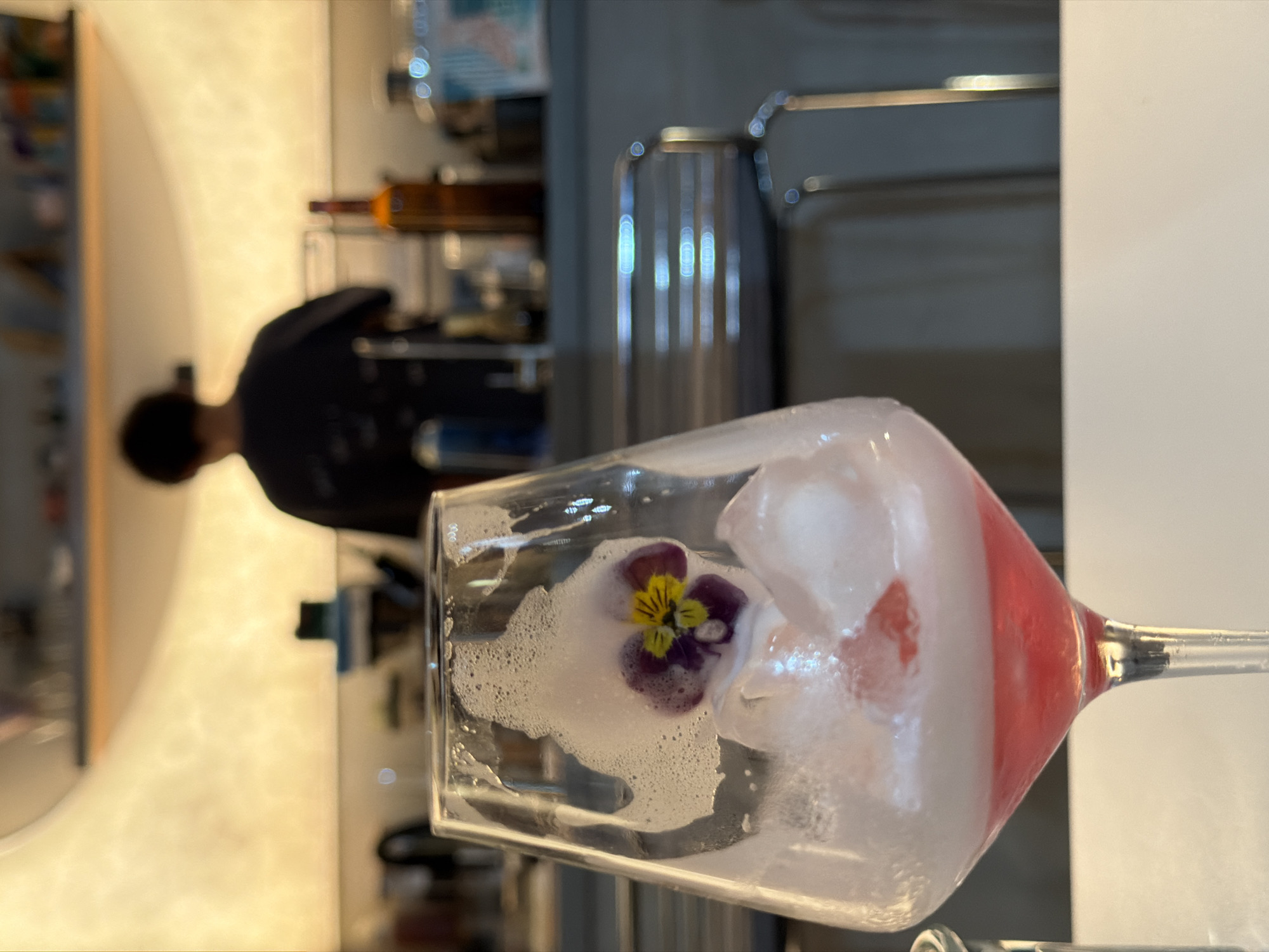 Afternoon dining documented in Bishkek with cocktails and street food