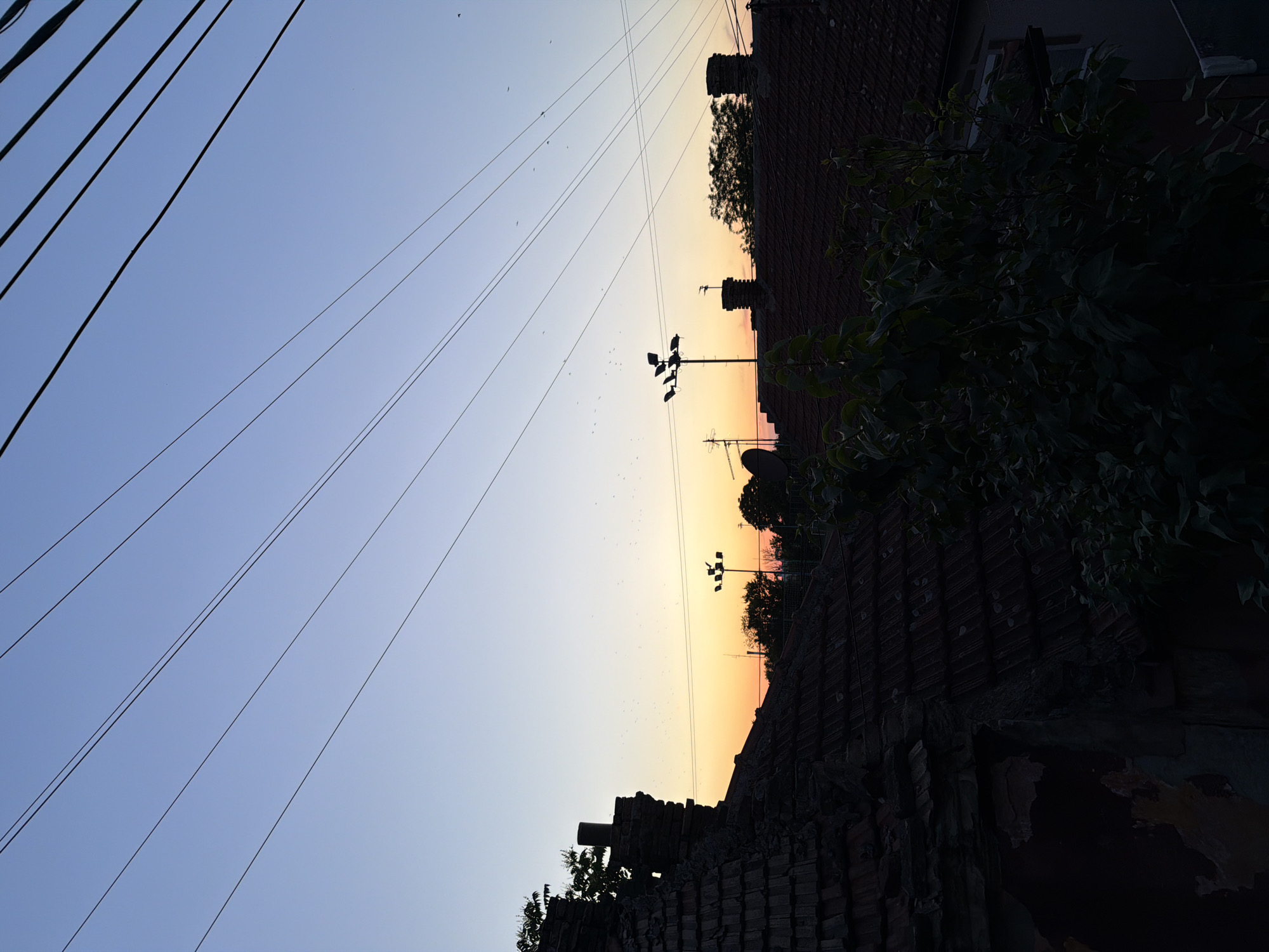 Evening life captured in Belgrade's Palilula residential district