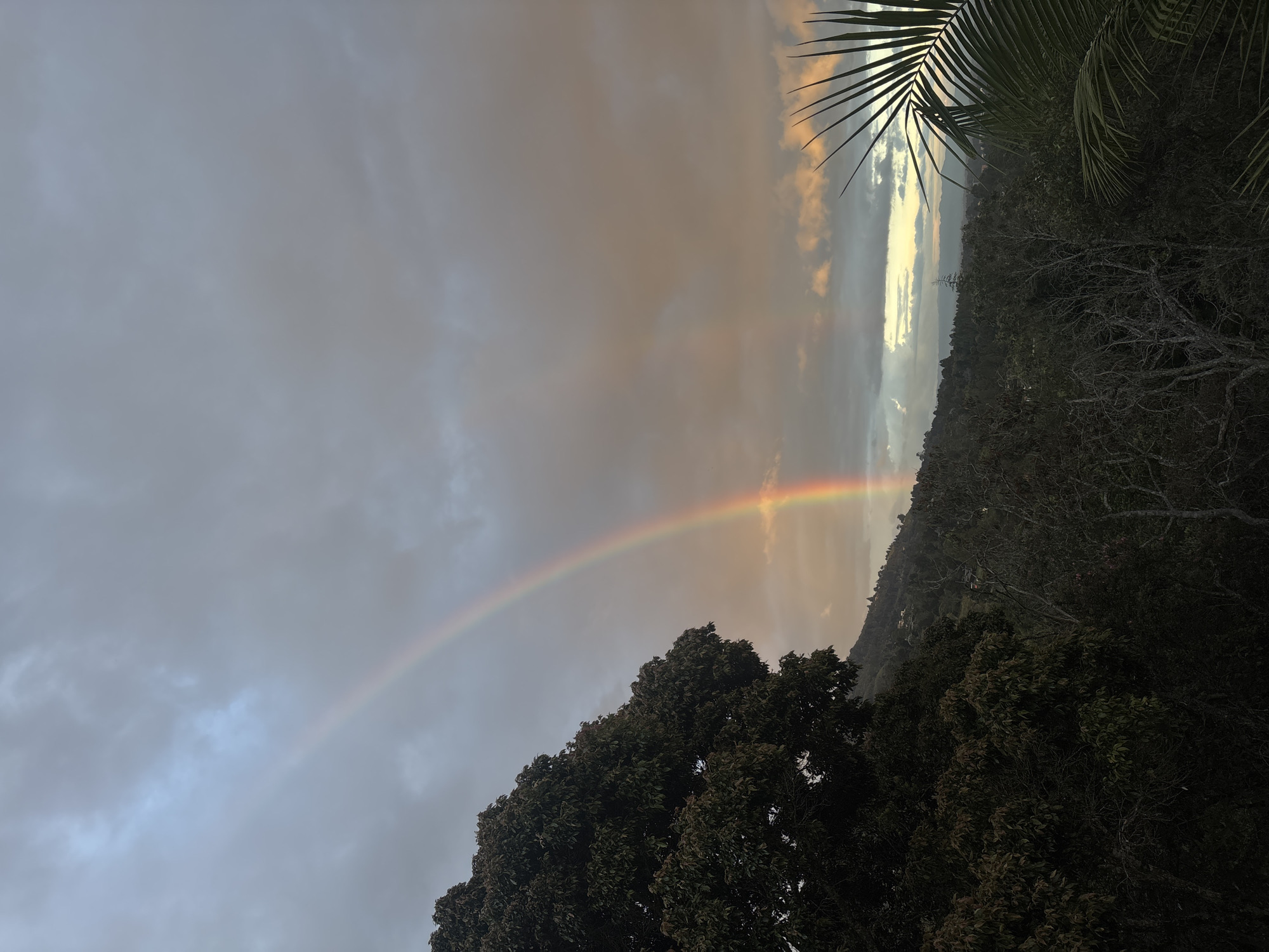 Rainbow and peaceful moments captured in Guarne, Colombia
