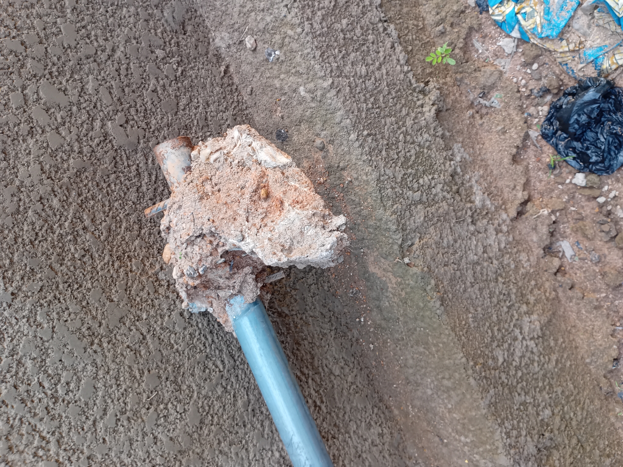 Morning domestic life documented in rural Nigerian community