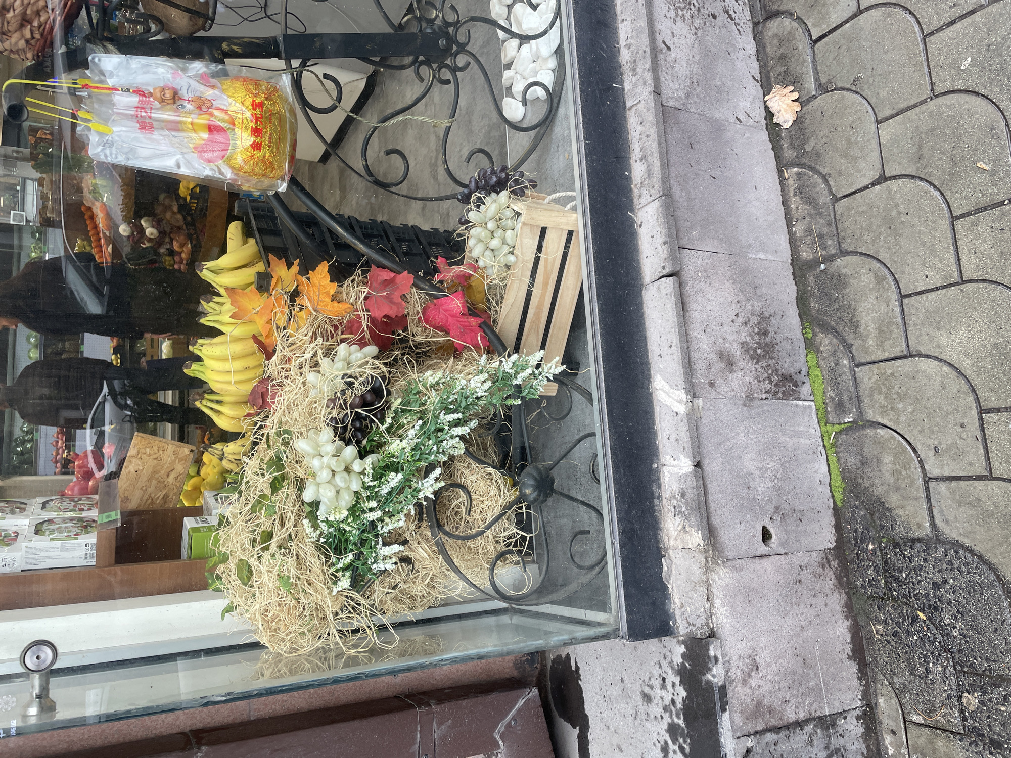 Morning documentation of Yerevan storefronts and street scenes
