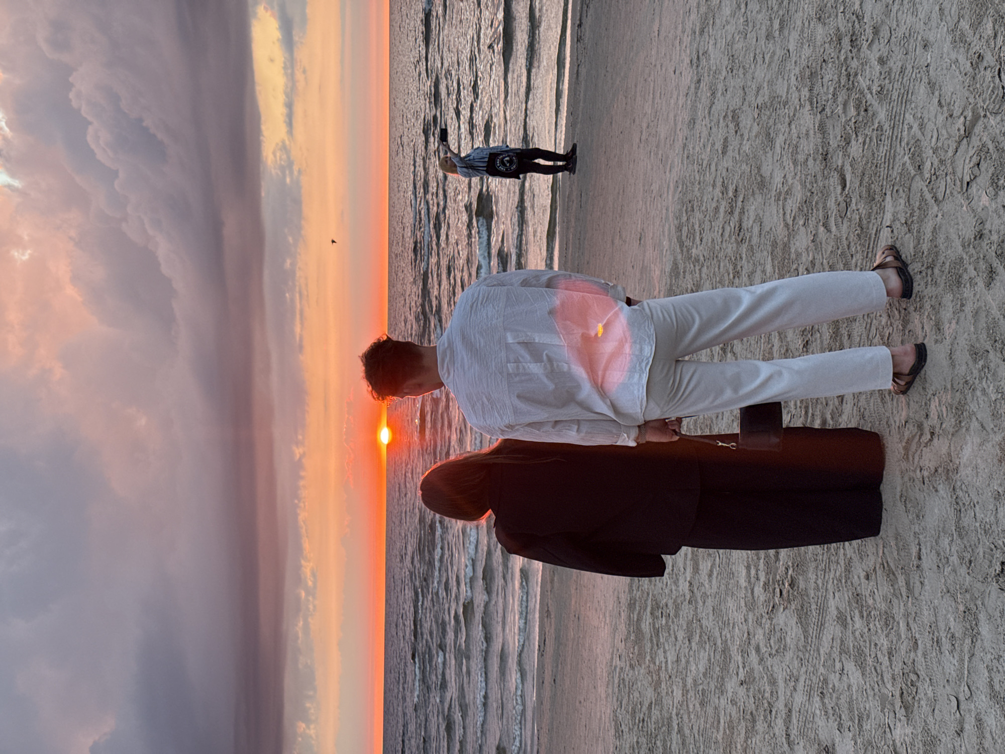 Midsummer fire festival lights up Jūrmala's beach at sunset