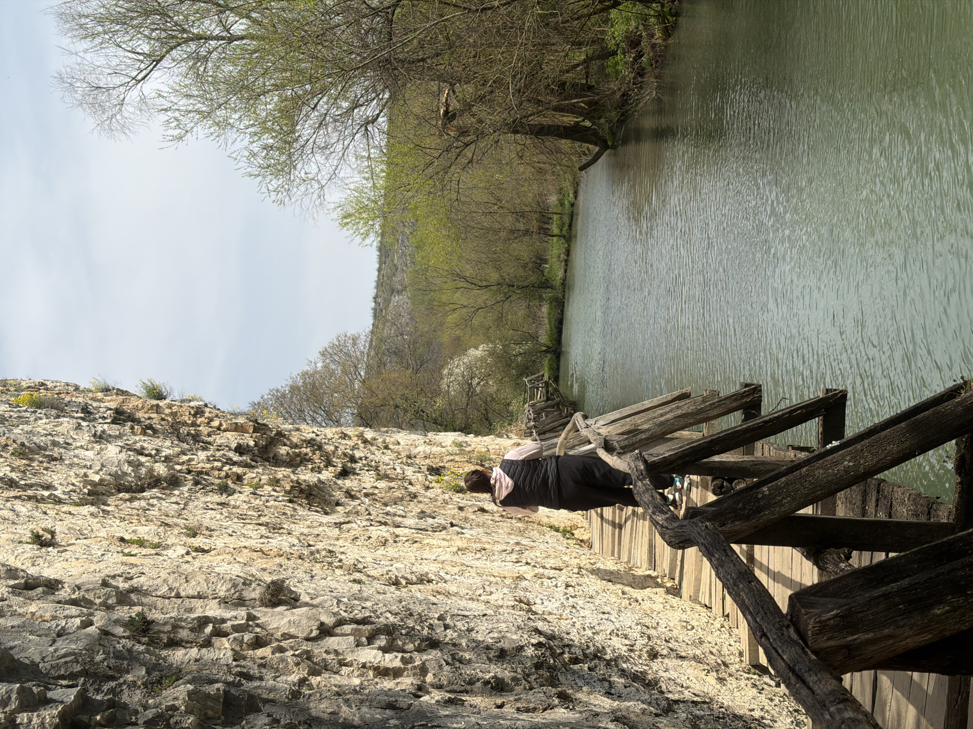 River activities documented along Bulgaria's Iskar near Petrevene, Lukovit