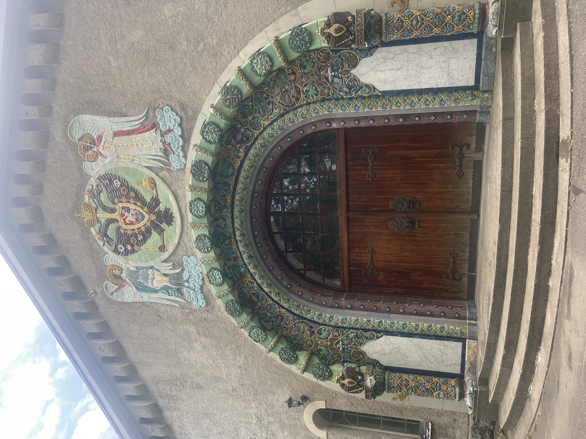 Morning spent exploring an ornate historic building's exterior details